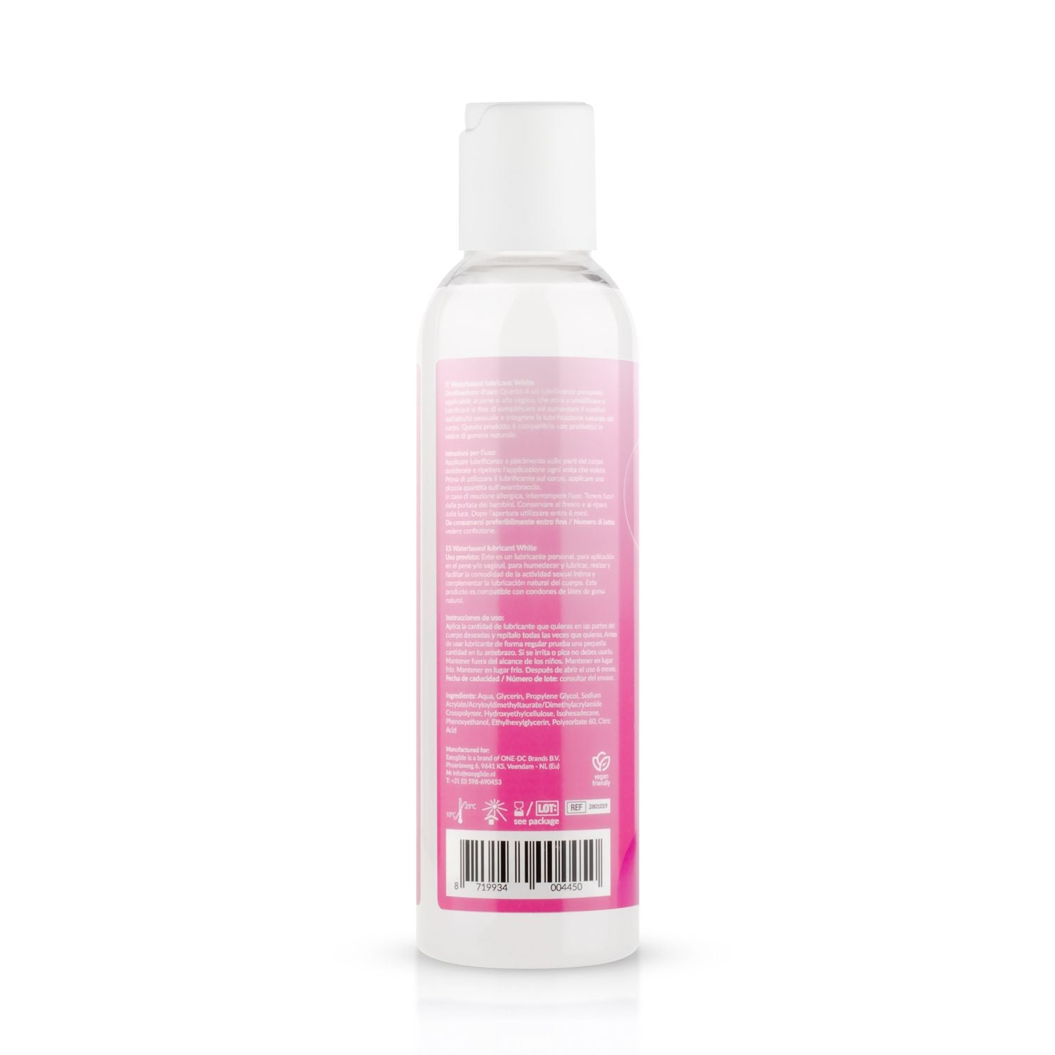 Easyglide - Wit Glijmiddel Op Waterbasis - 150 ml