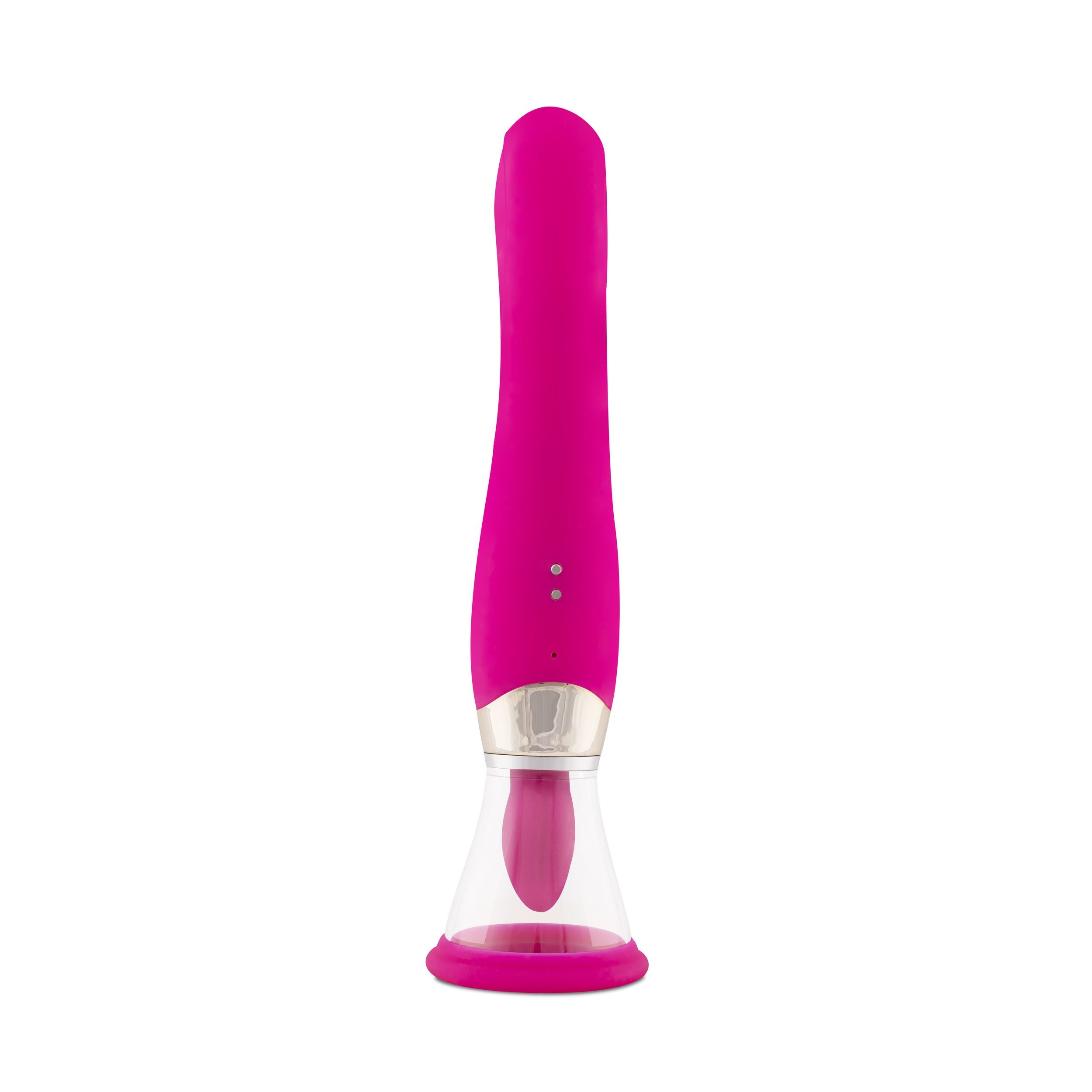 Teazers - Pleasure Pump Met G-Spot Vibrator - Roze