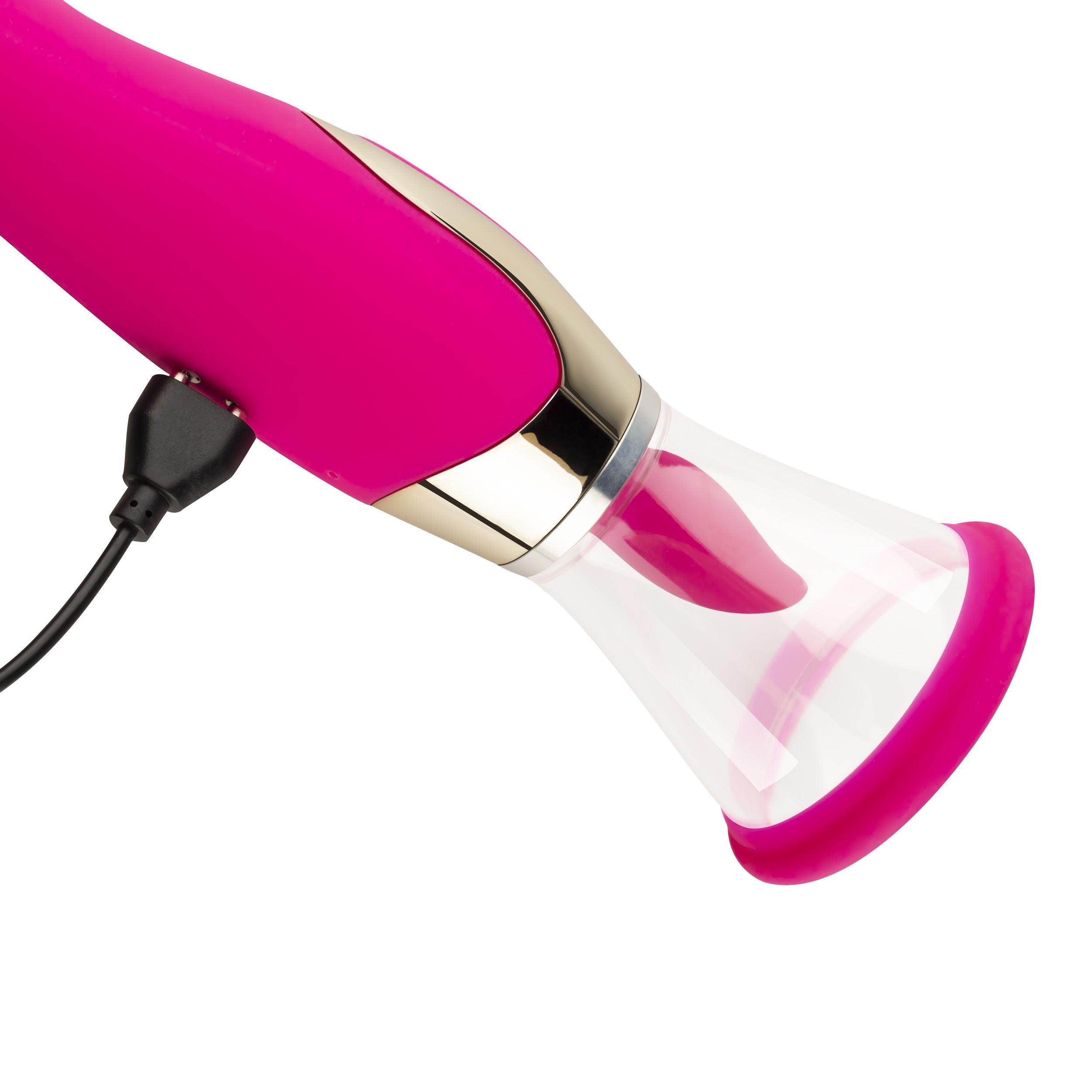 Teazers - Pleasure Pump Met G-Spot Vibrator - Roze