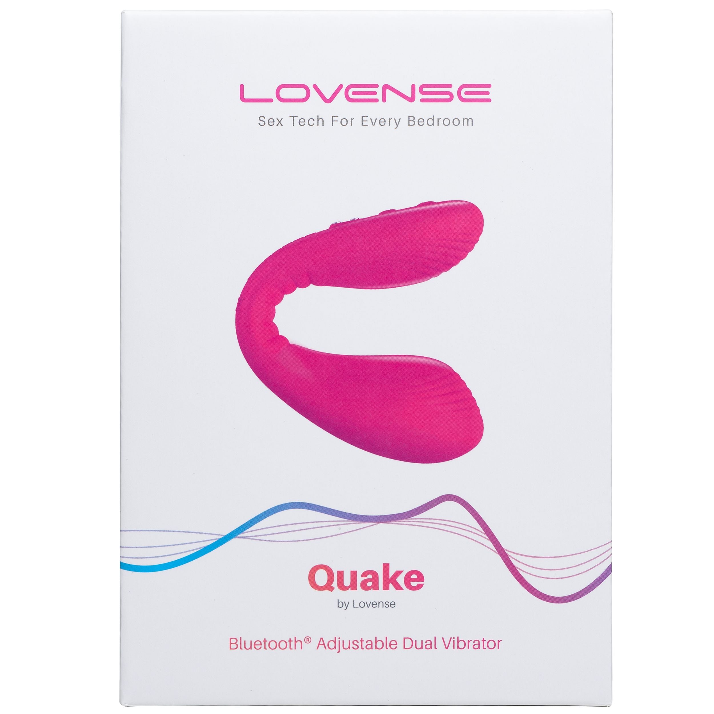 Lovense - Quake G-spot Vibrator met App - Roze