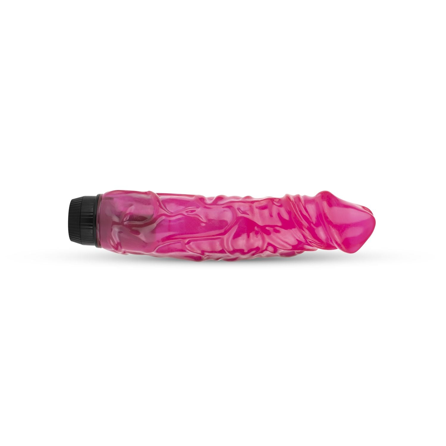 Jelly Supreme - uitgebreide vibrator - Roze/Glitters