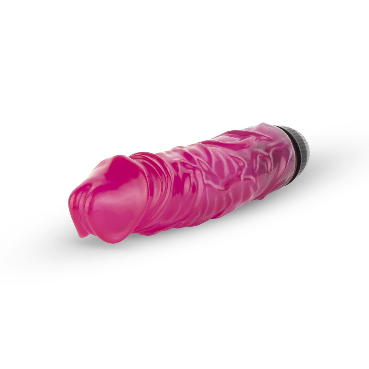 Jelly Supreme - uitgebreide vibrator - Roze/Glitters
