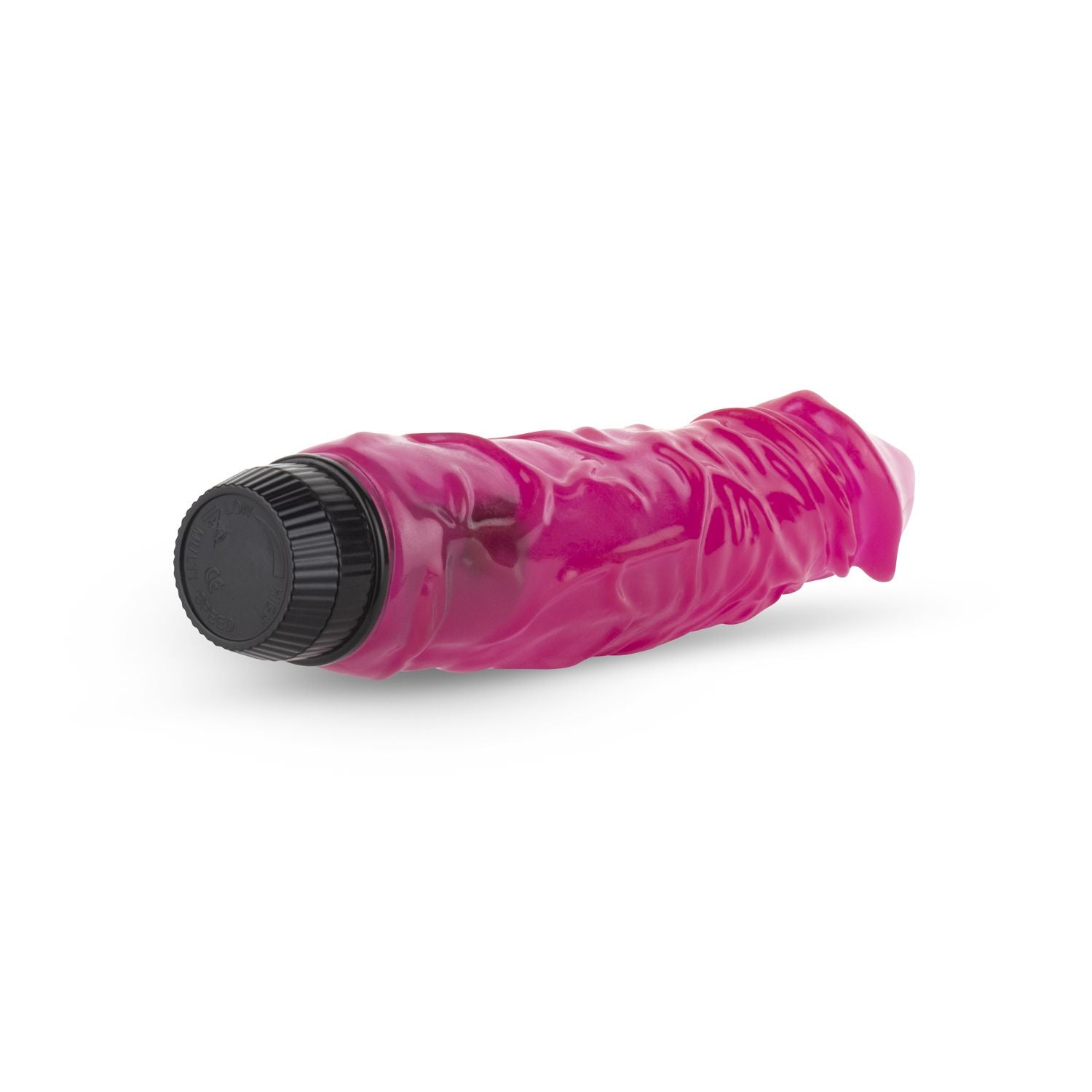 Jelly Supreme - uitgebreide vibrator - Roze/Glitters