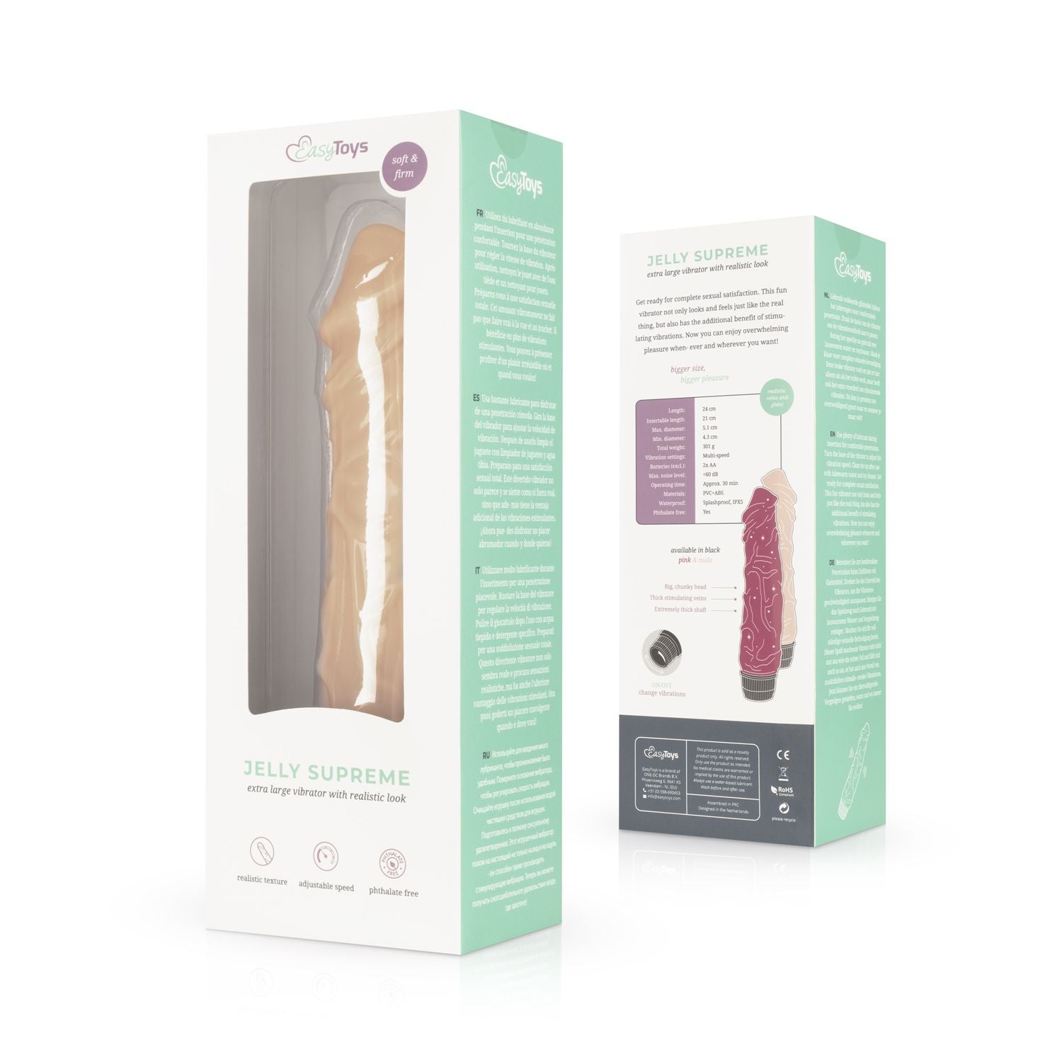 Jelly Supreme - uitgebreide vibrator