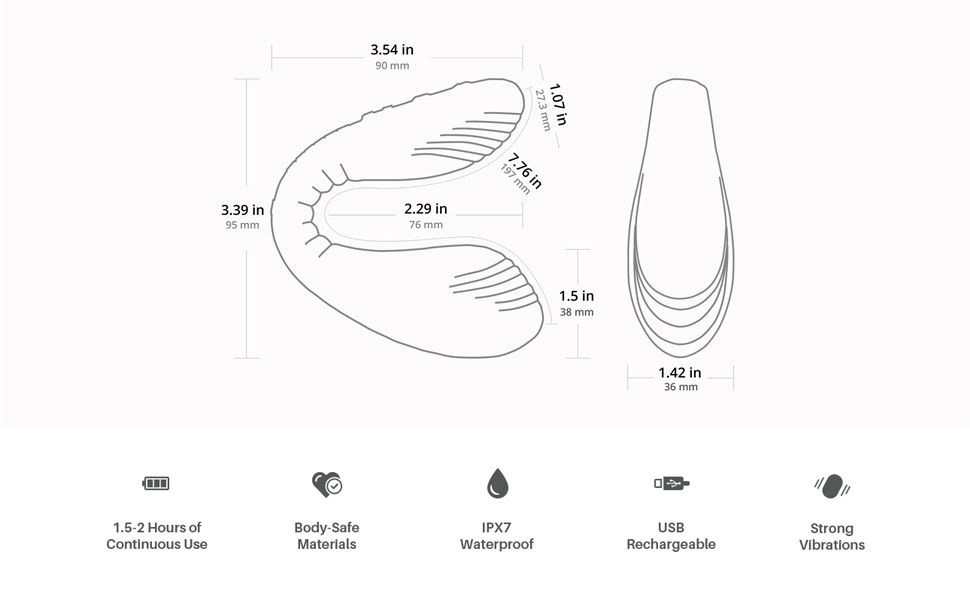 Lovense - Quake G-spot Vibrator met App - Roze