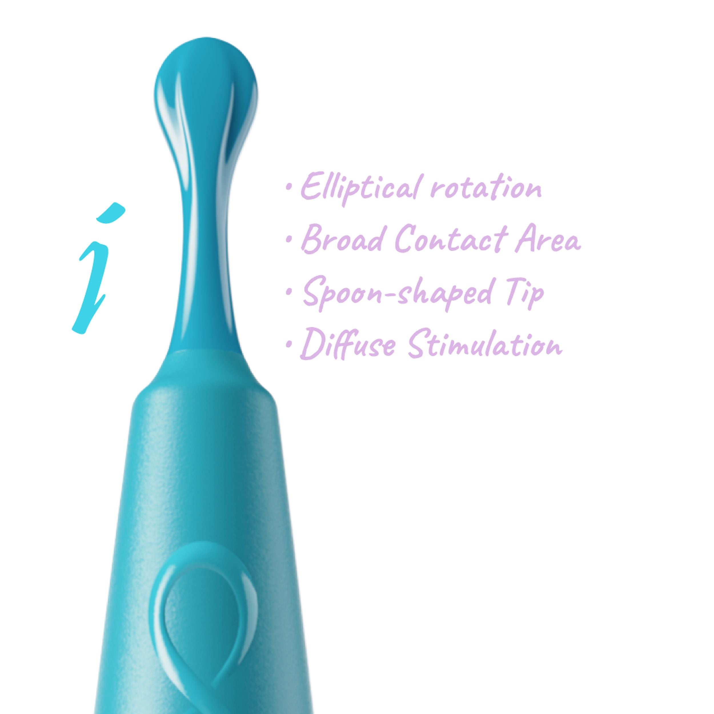 Zumio - I Spirotip Clitoris Stimulator - Aqua