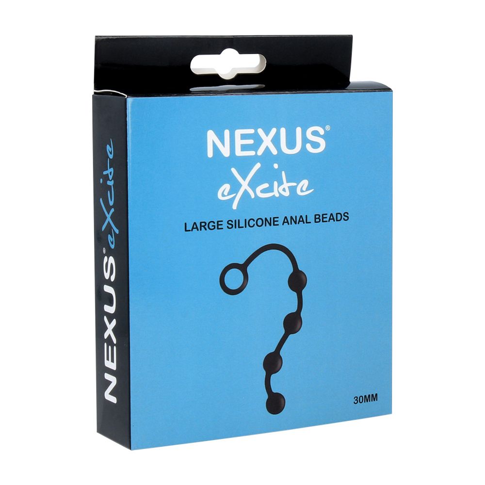 Nexus - Excite Siliconen Anale Kralen - Groot