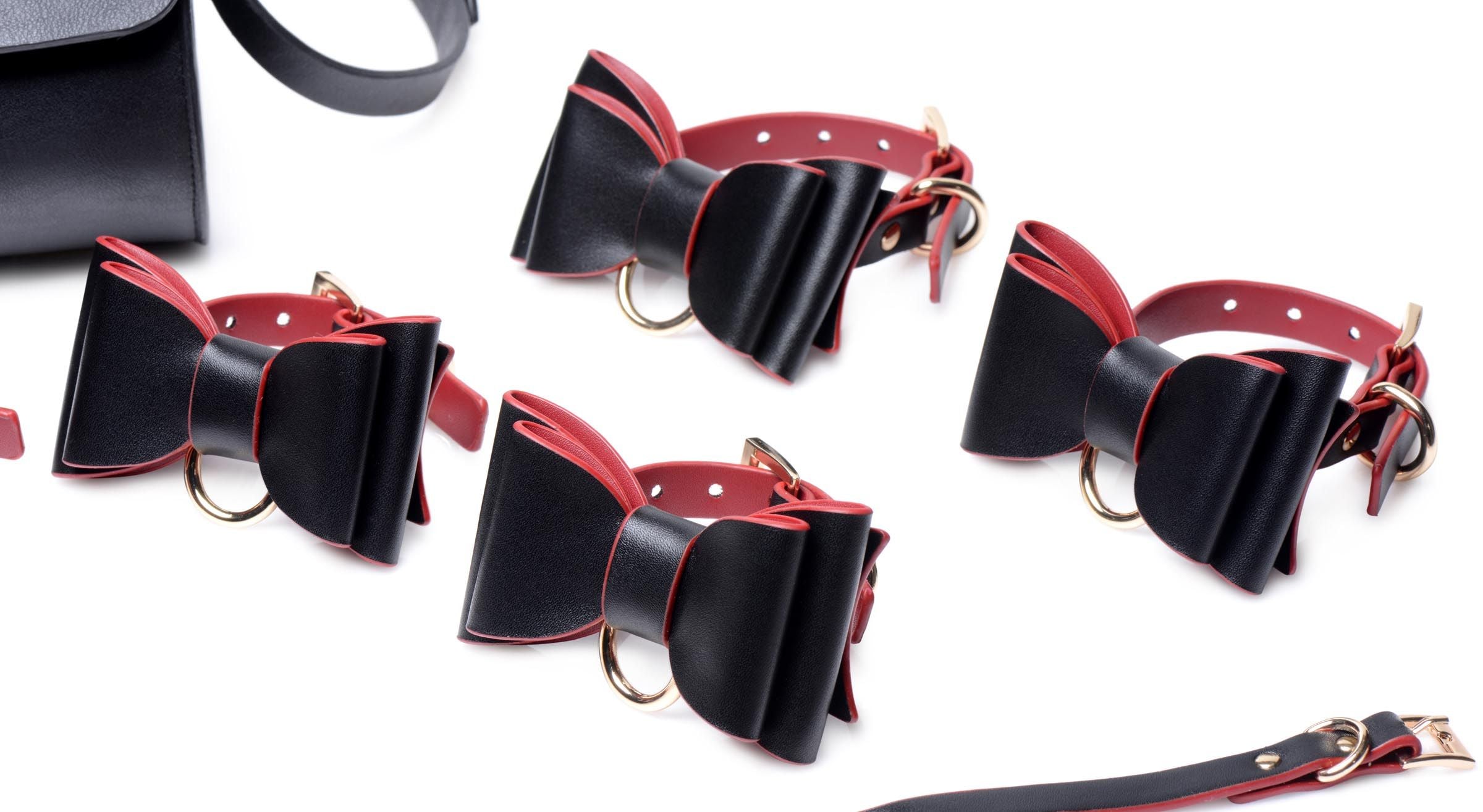 Strik - Luxe BDSM Set Met Reistas