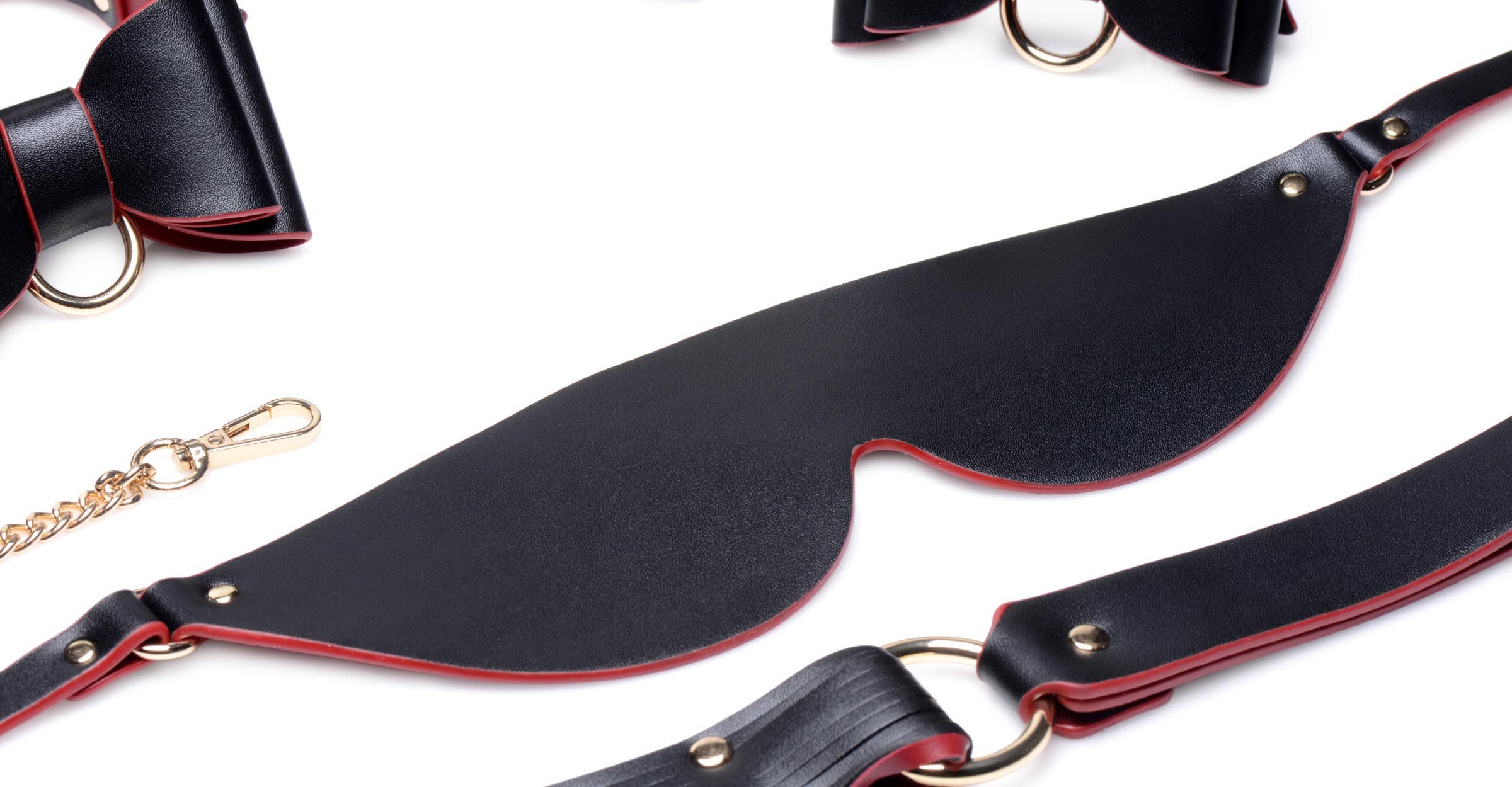 Strik - Luxe BDSM Set Met Reistas