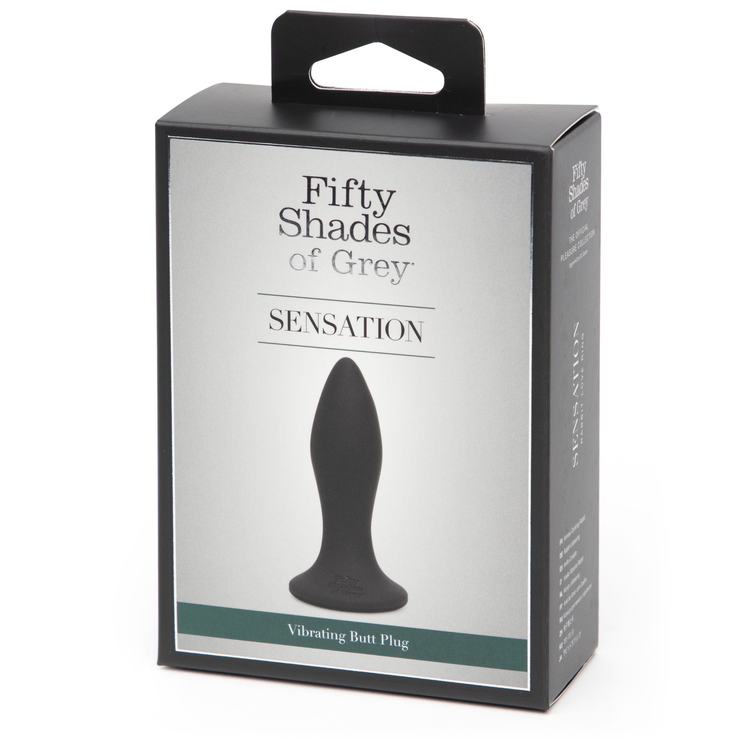 Vijftig Tinten Grijs - Sensatie Vibrerende En Oplaadbare Buttplug