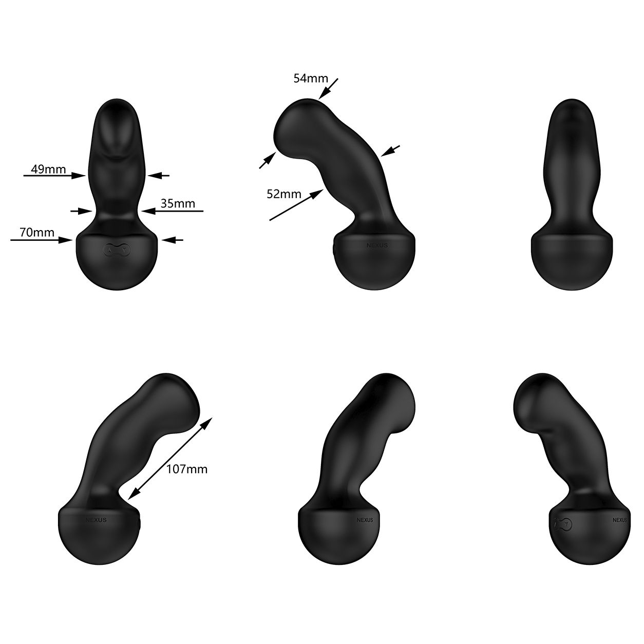 Nexus - Gyro Vibe Extreme Prostaat en G-Spot vibrator