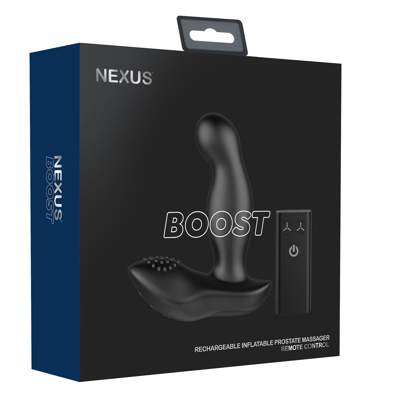 Nexus - Boost Vibrerende en Opblaasbare Prostaat Vibrator - diameter 46 mm