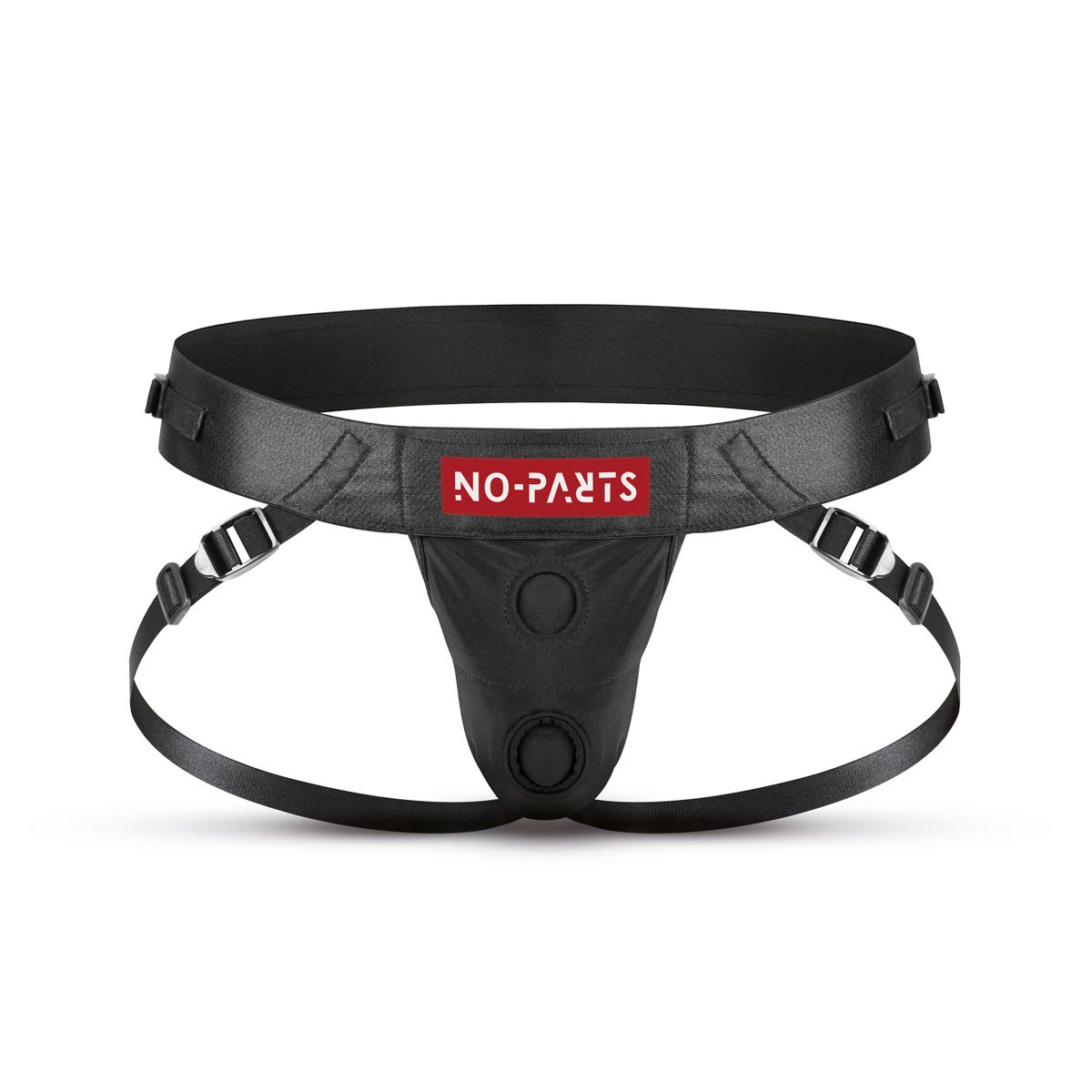 No-Parts - Taylor verstelbare strap-on harnas met dubbele O-ring