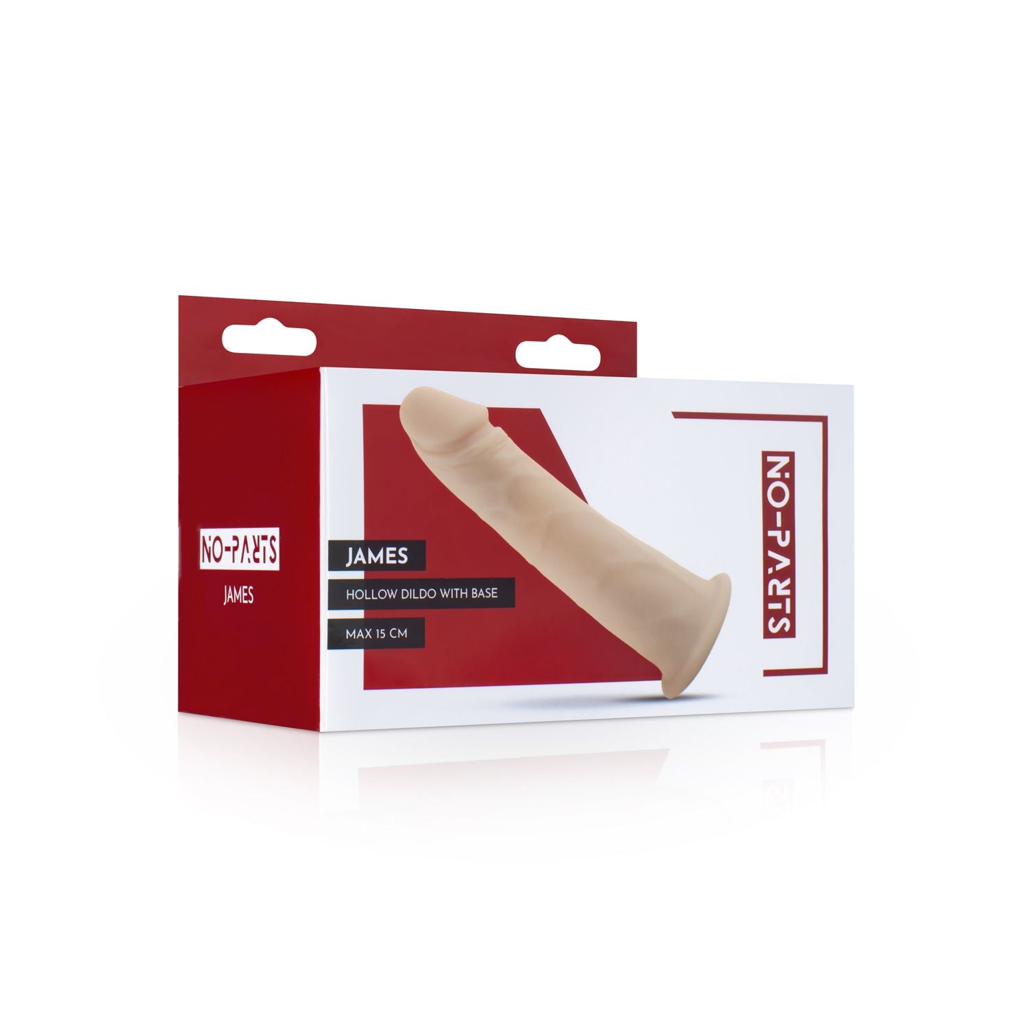 No-Parts - James vergader Holle Dildo 15 cm