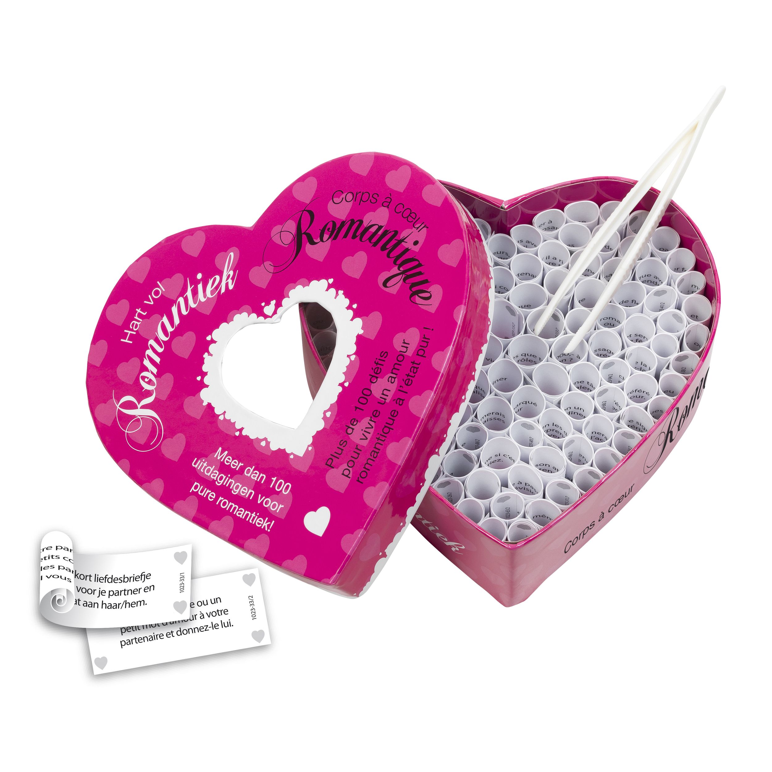 Hart vol romantiek &amp; Corps a coeur romanticique (NL-FR)