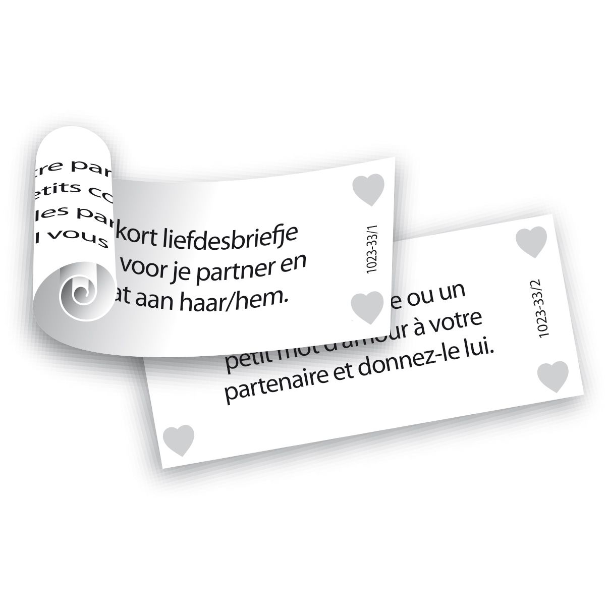 Hart vol romantiek &amp; Corps a coeur romanticique (NL-FR)
