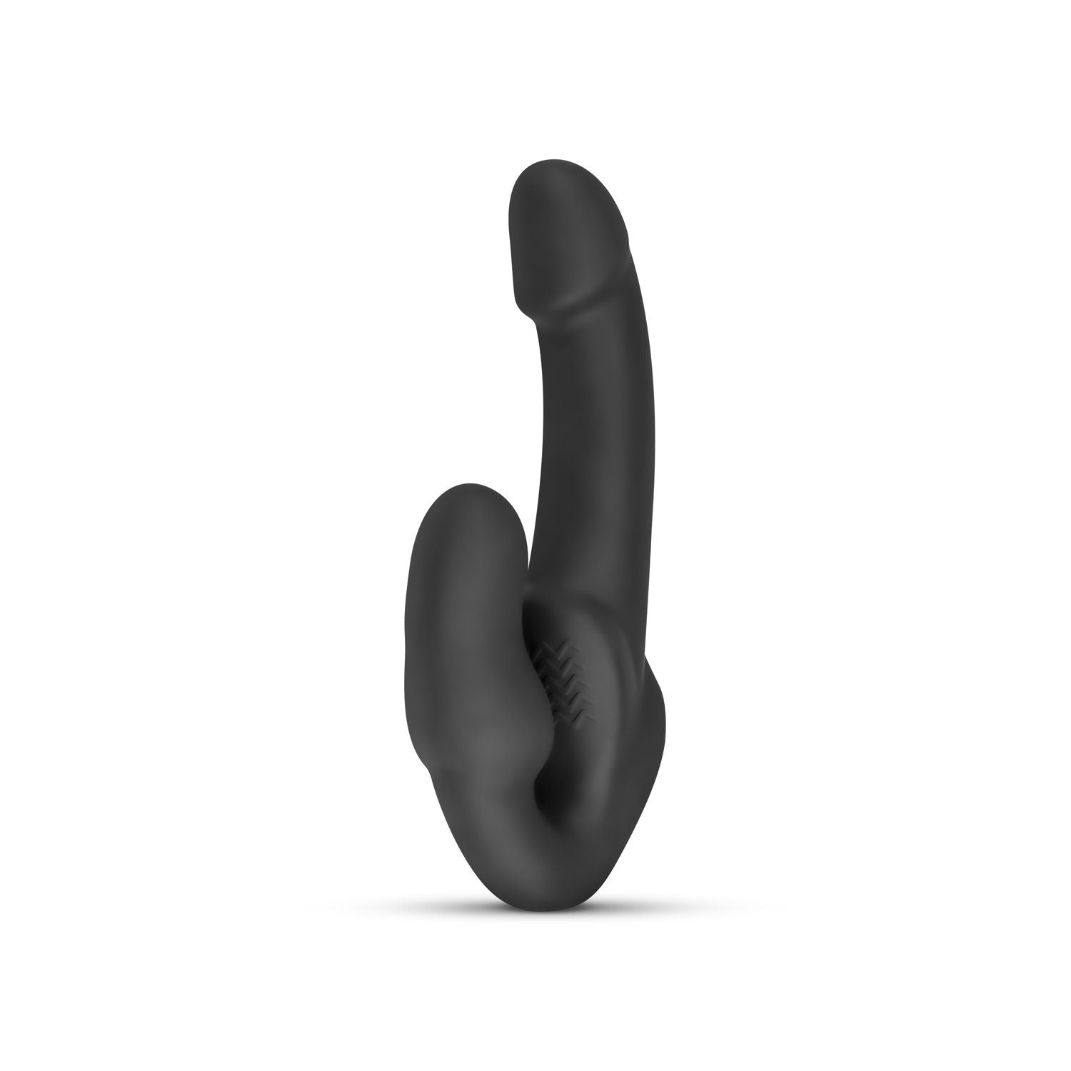 No-Parts - Morgan Strapless Strapon-dildo 22 cm - Zwart