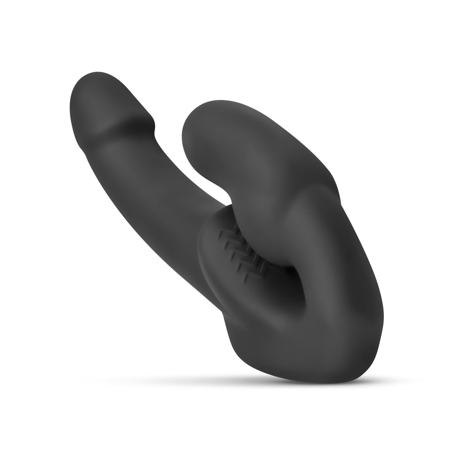 No-Parts - Morgan Strapless Strapon-dildo 22 cm - Zwart