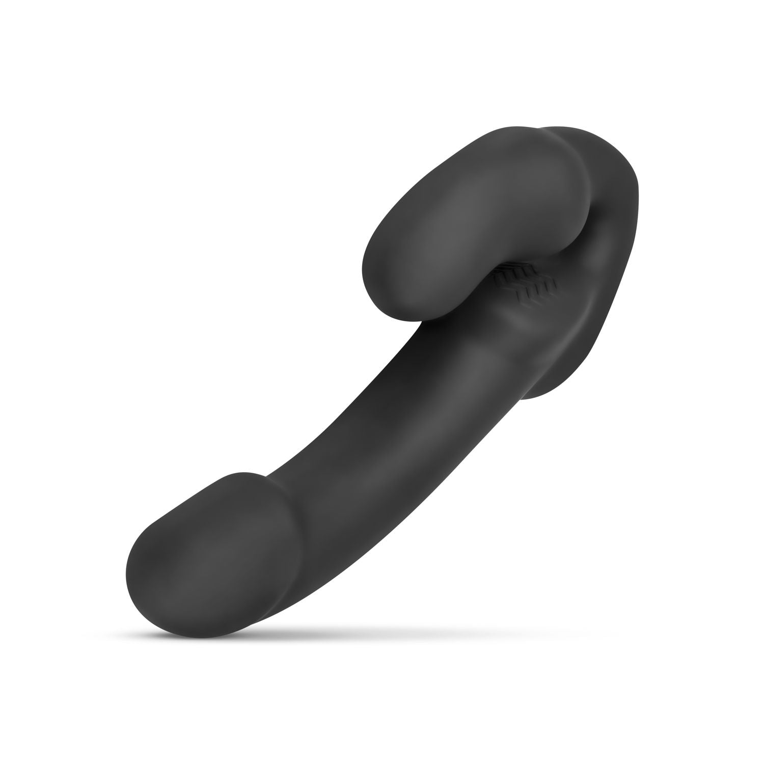No-Parts - Morgan Strapless Strapon-dildo 22 cm - Zwart