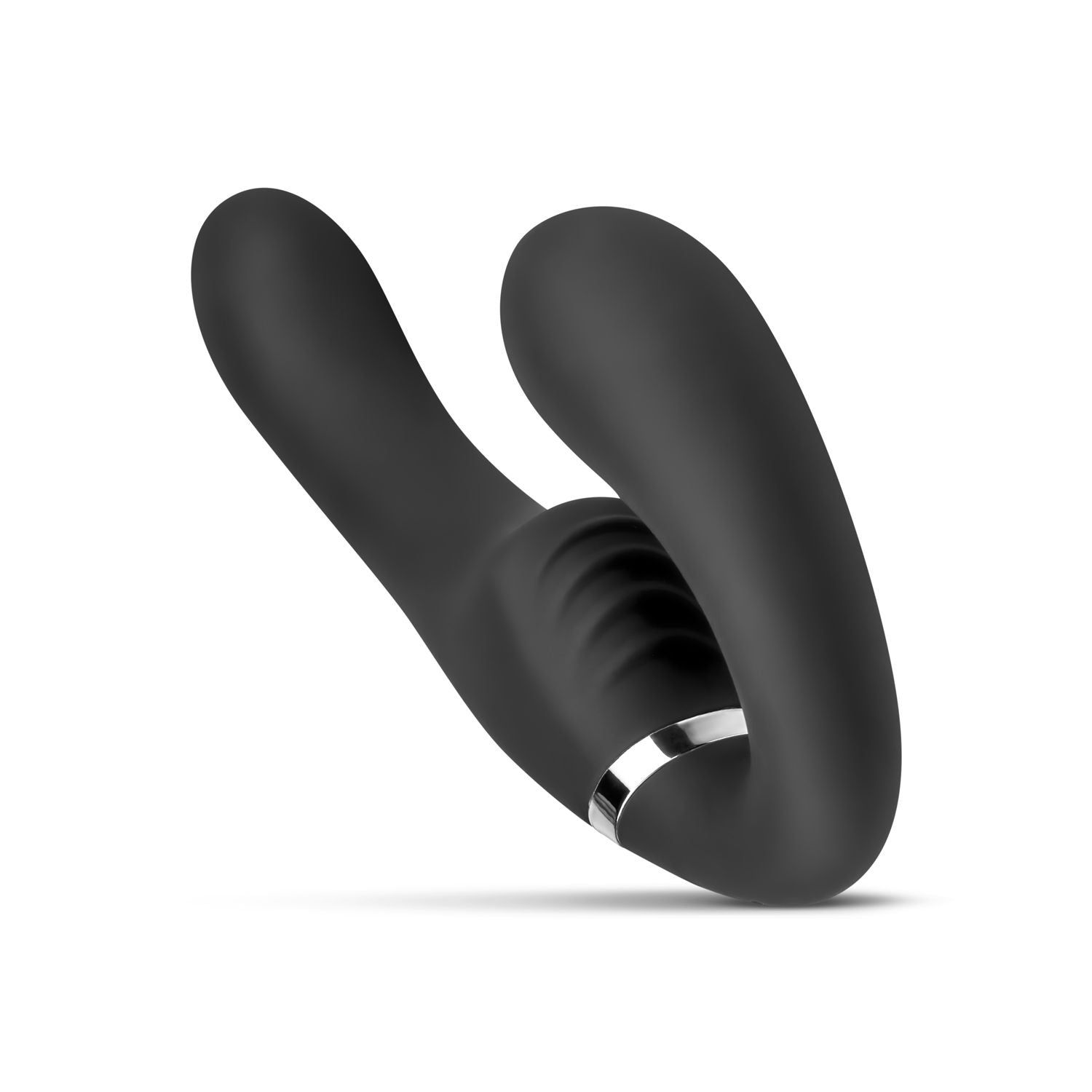 No-Parts - Avery Strapless Strapon Vibrerende Dildo 22 cm - Zwart