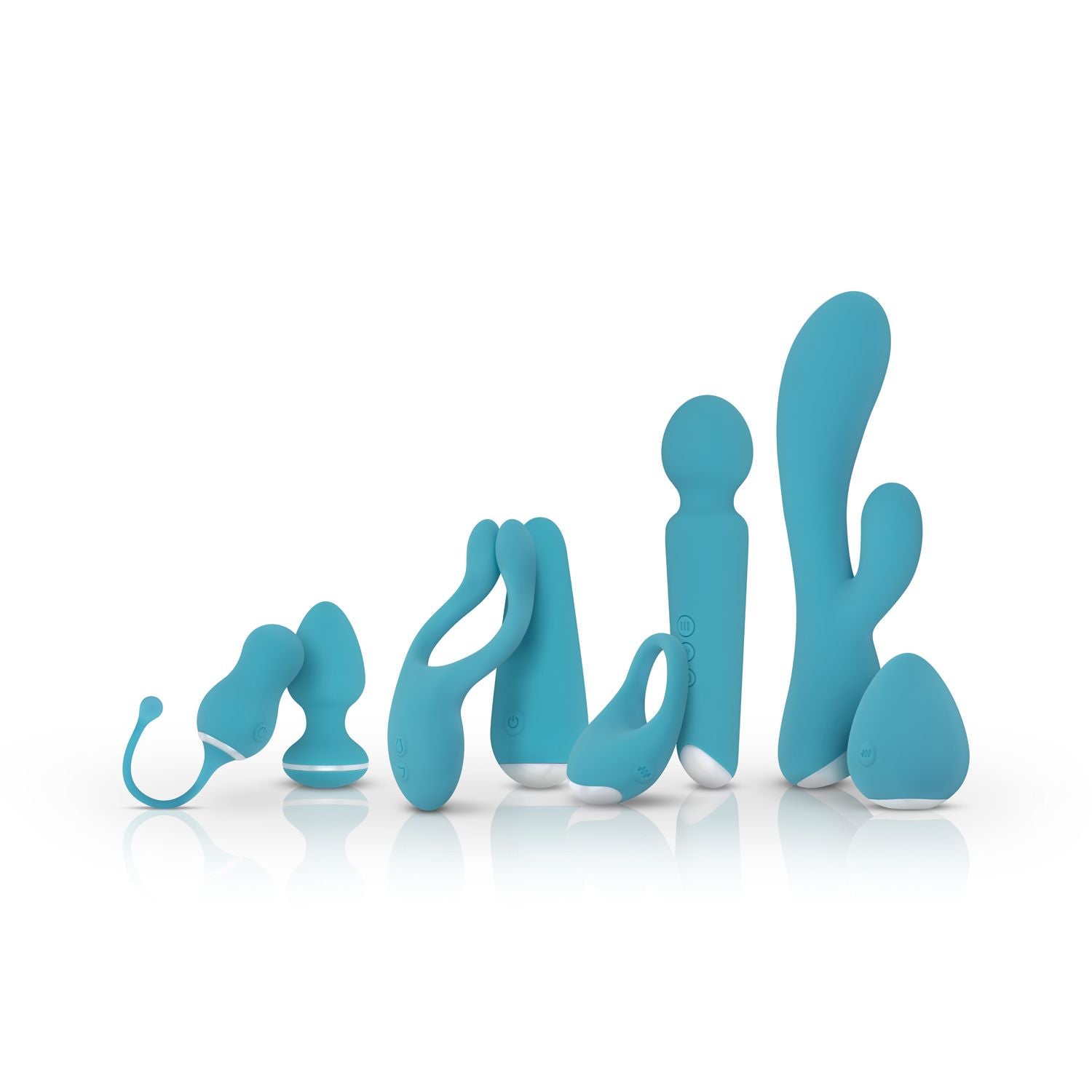 Cala Azul - Blanca Vibrerende Anale Plug
