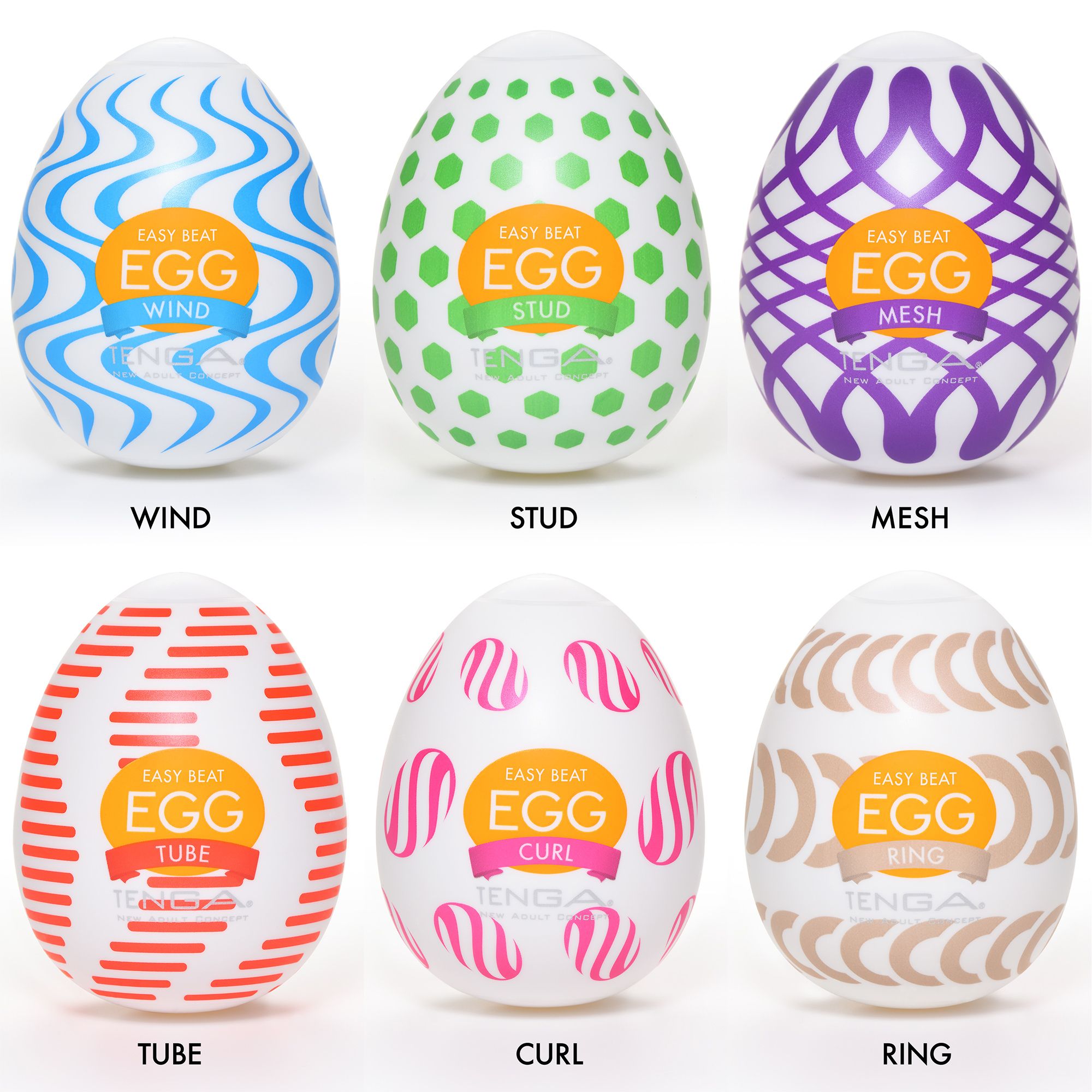 Tenga - Egg Wonder Multipack - 6 stuks