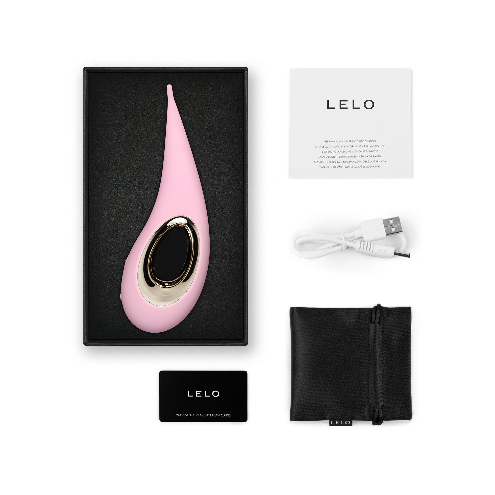 LELO - Dot Externe Clitoris Pinpoint Vibrator - Roze