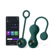 Magic Motion - Duo Smart Kegel-vibrator met Gewichtenset - Groen