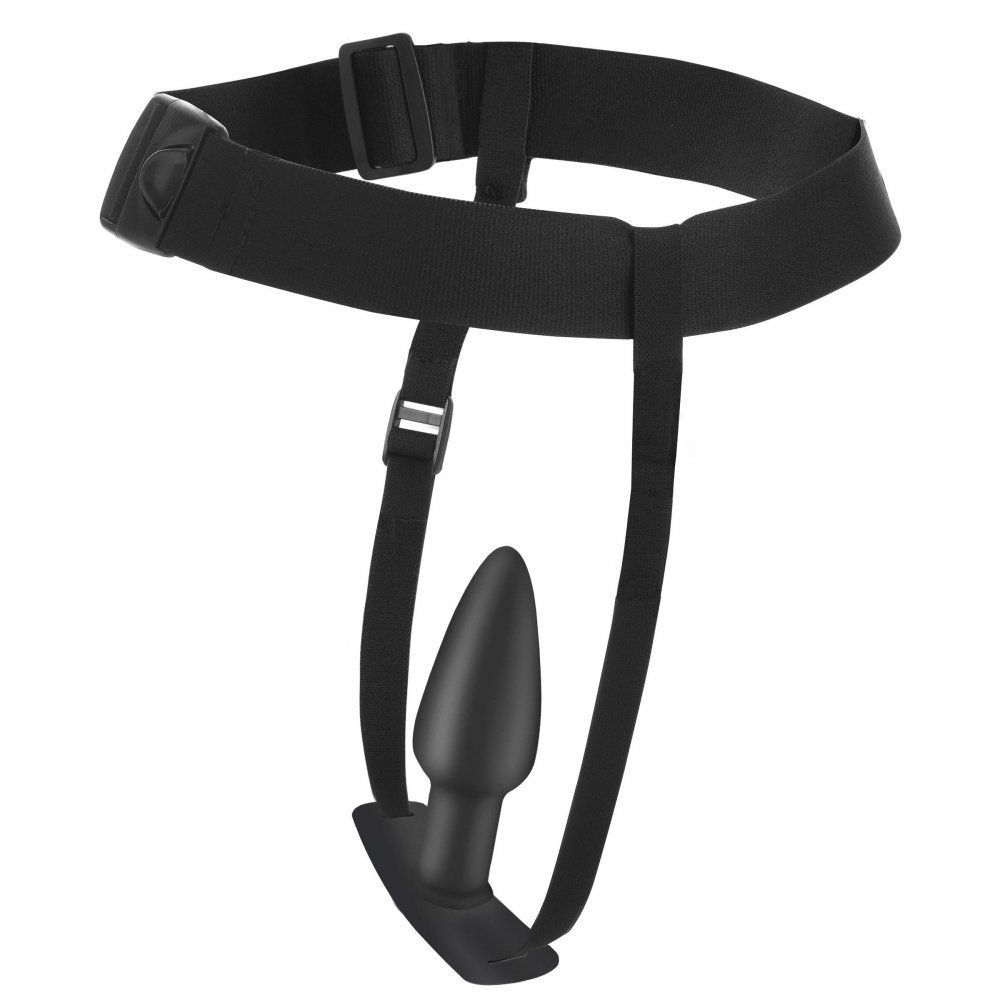 Bum-Tastic Vibrerende Anale Plug met Harnas &amp; Afstandsbediening