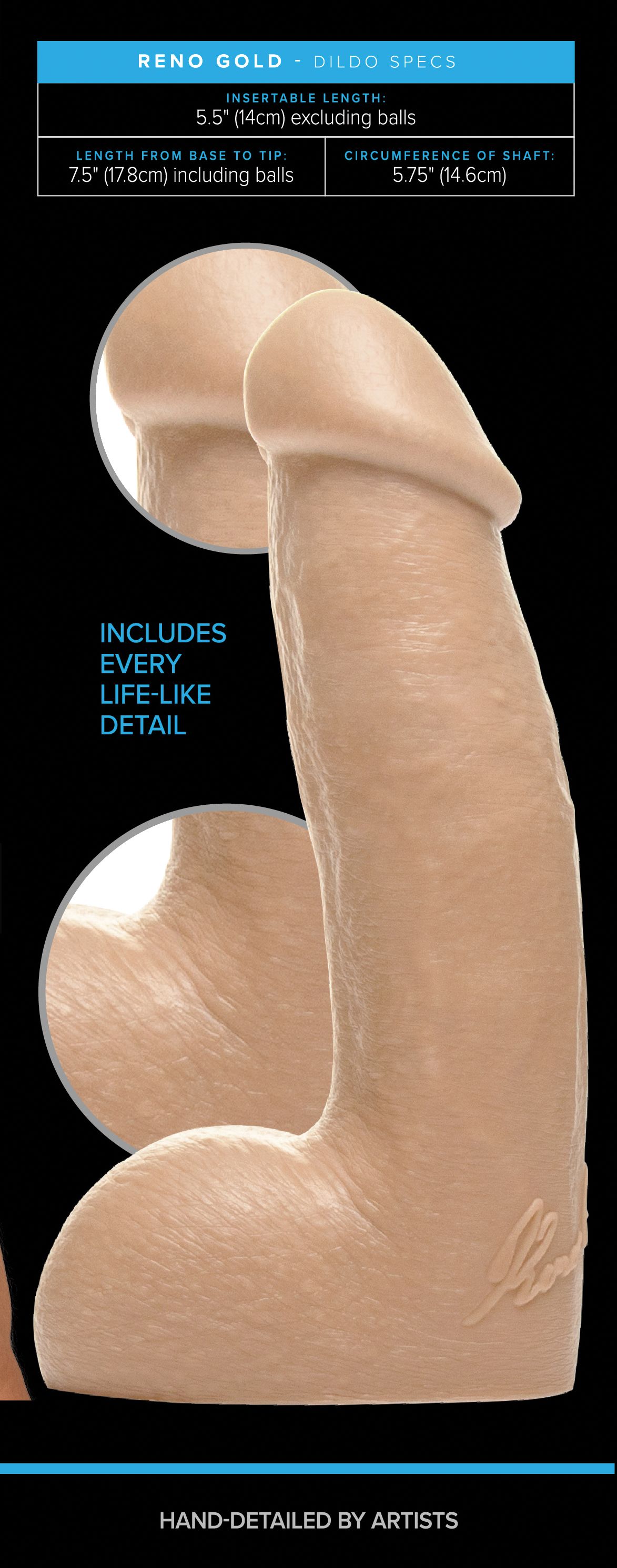 Fleshjack Boys - Reno Gouden Dildo