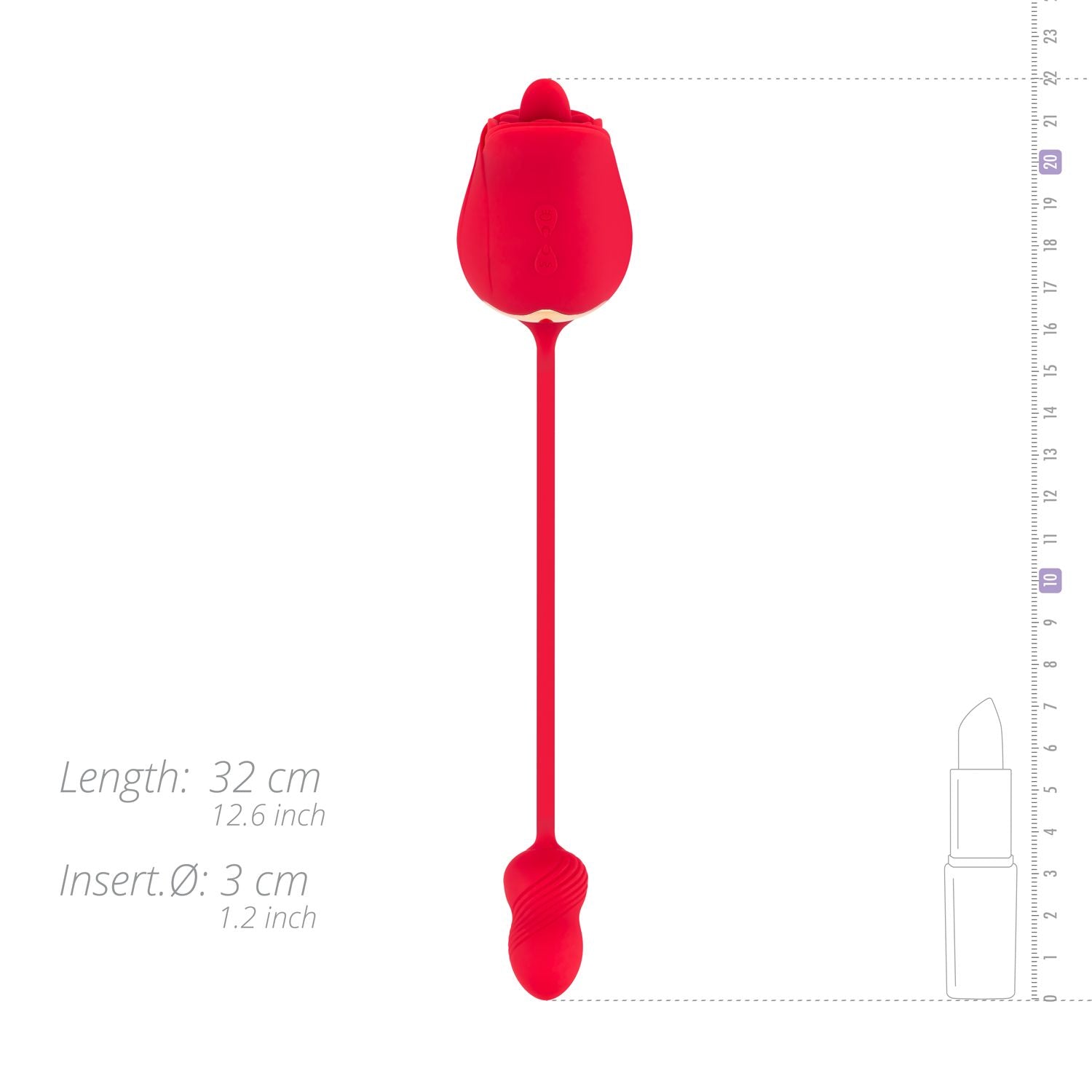 Teazers Rose Vibrator en Clitoris Stimulator