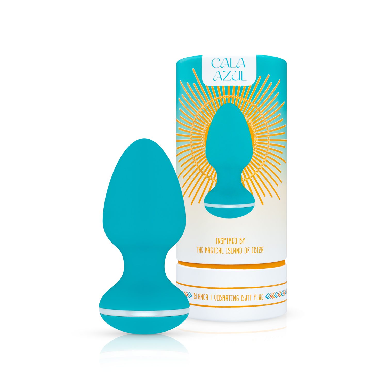 Cala Azul - Blanca Vibrerende Anale Plug