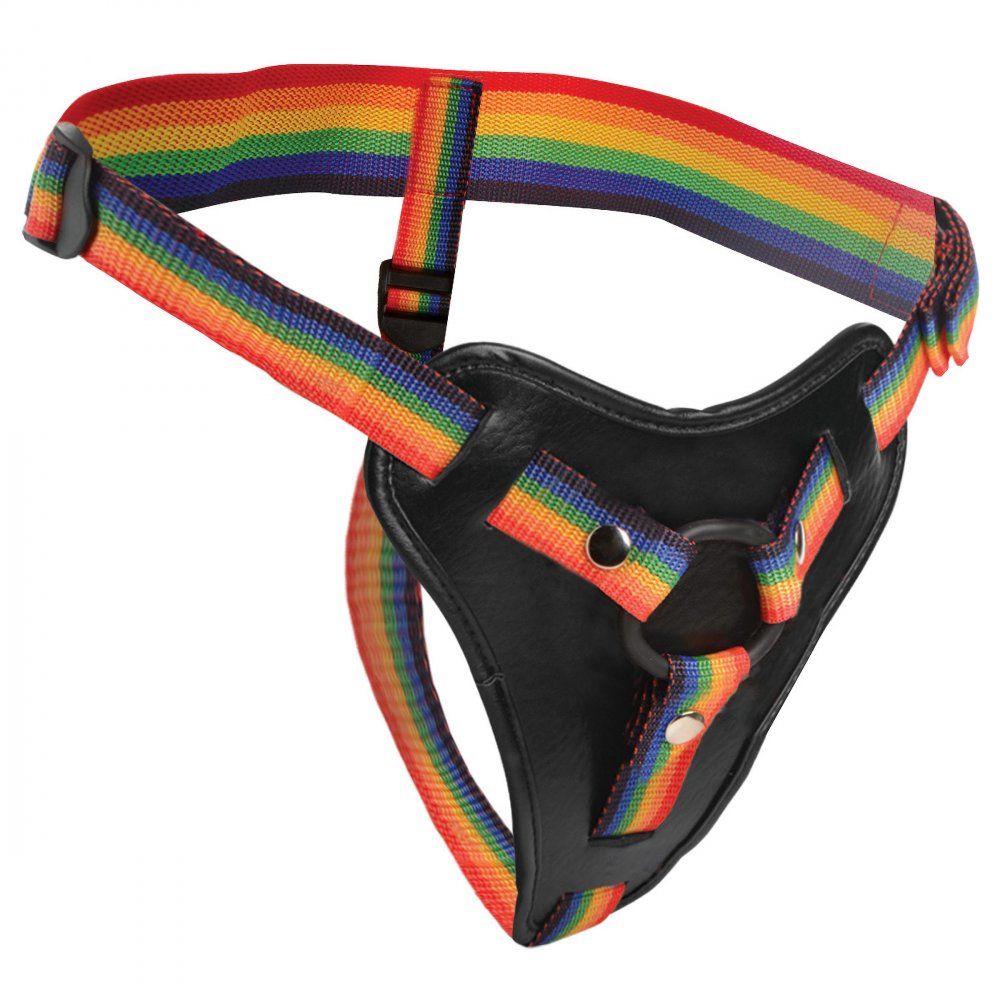 Neem de Rainbow Universeel Strap-on Harnas