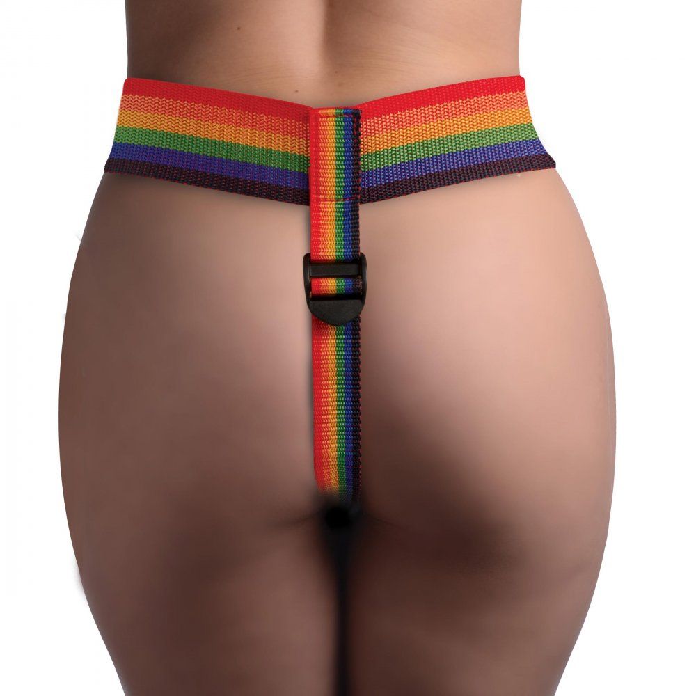 Neem de Rainbow Universeel Strap-on Harnas