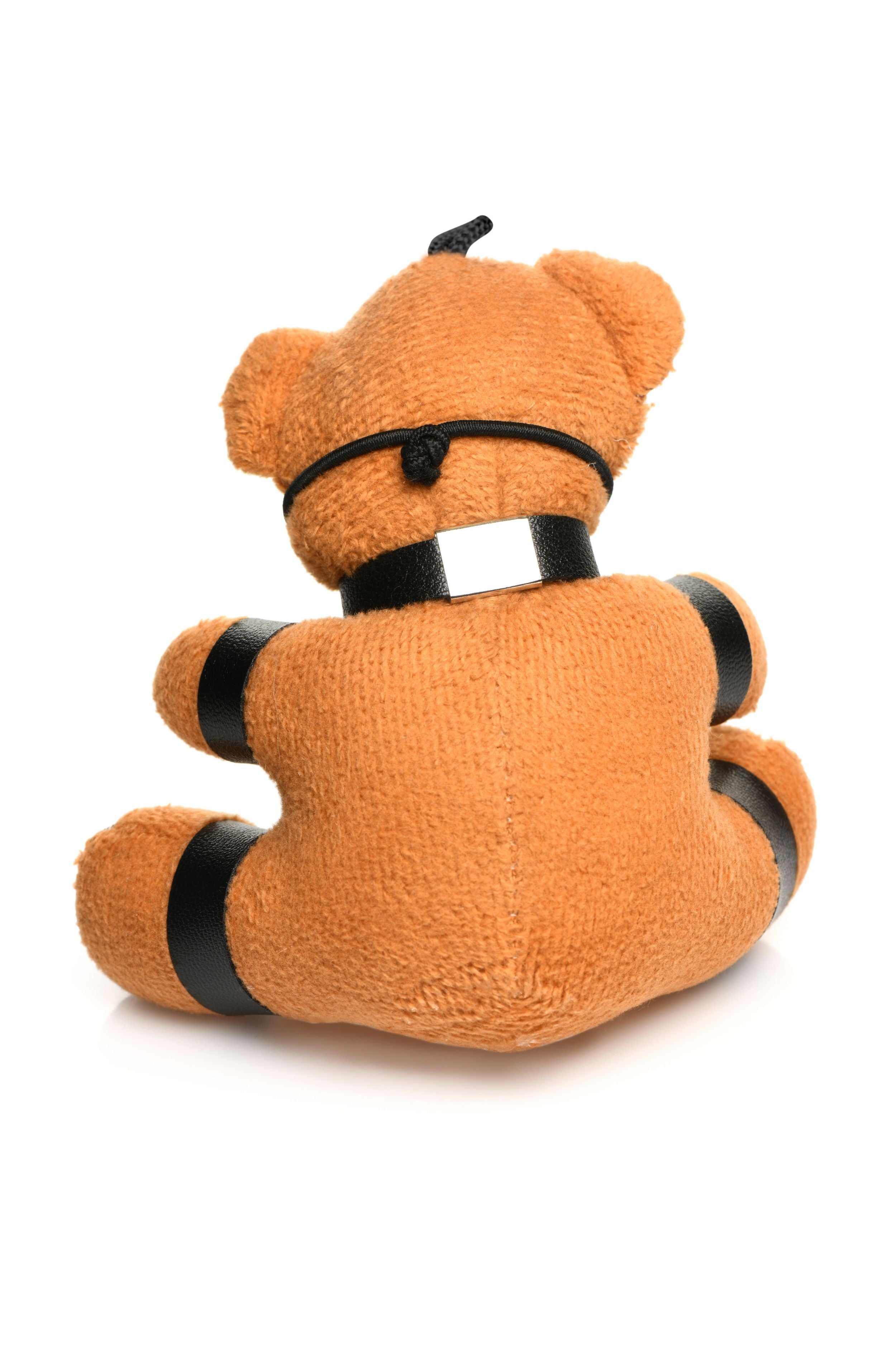 Geknevelde teddybeer sleutelhanger