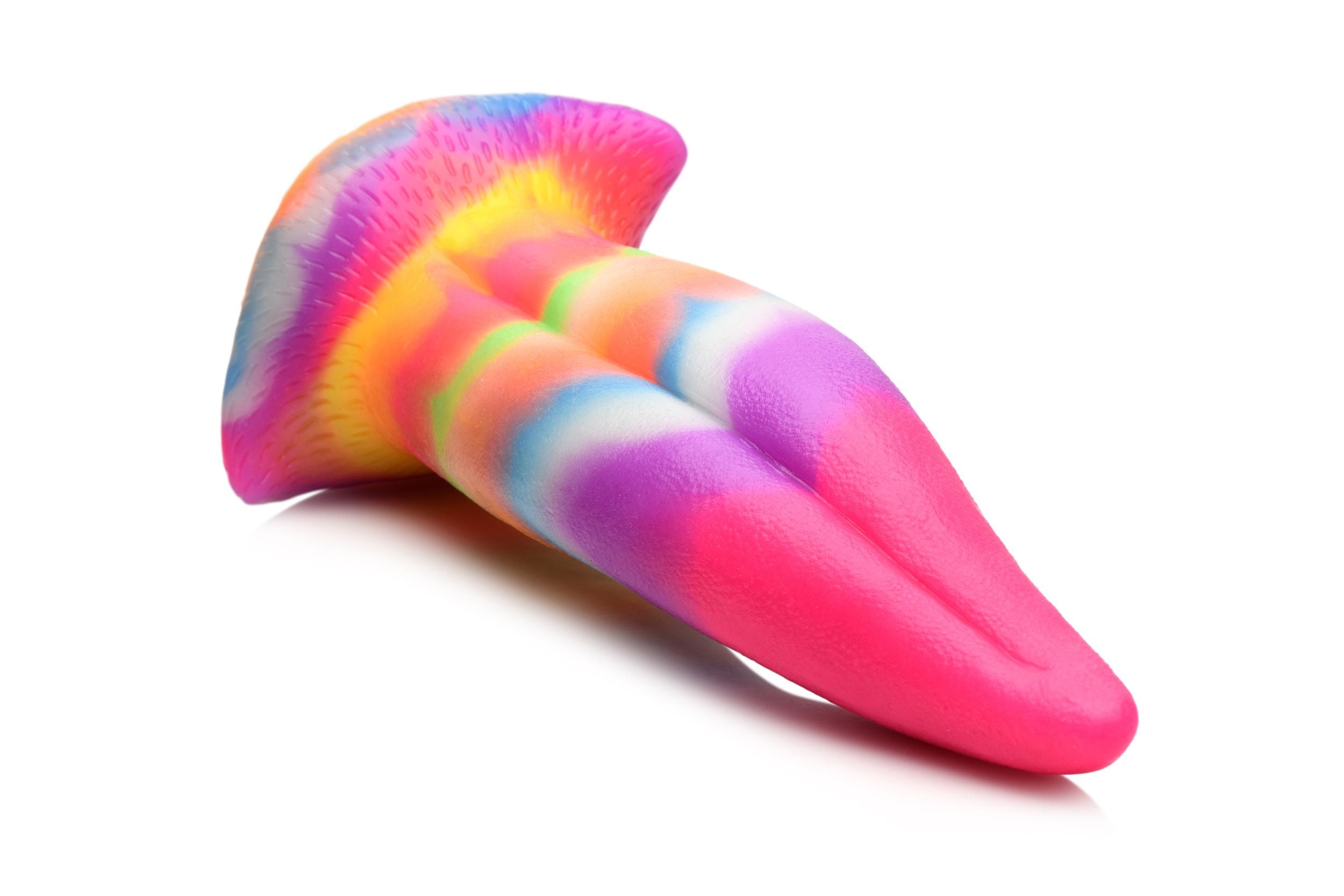Glow-in-the-dark eenhoorn tong dildo