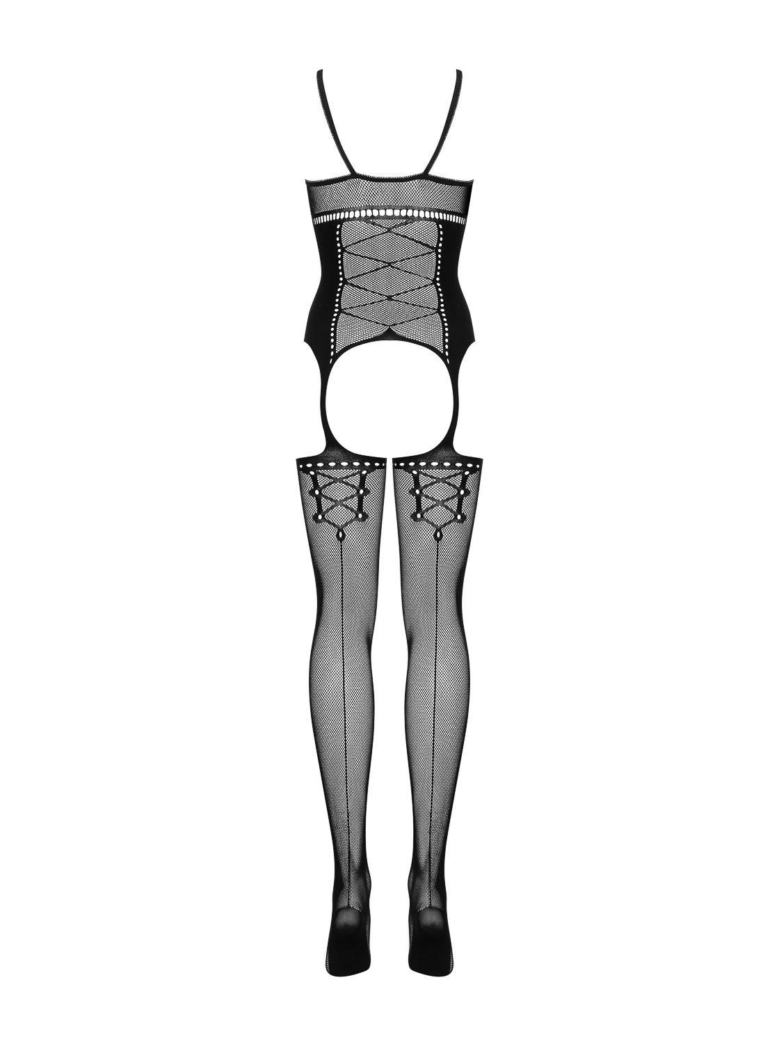 Jarretel Catsuit Met Body Design