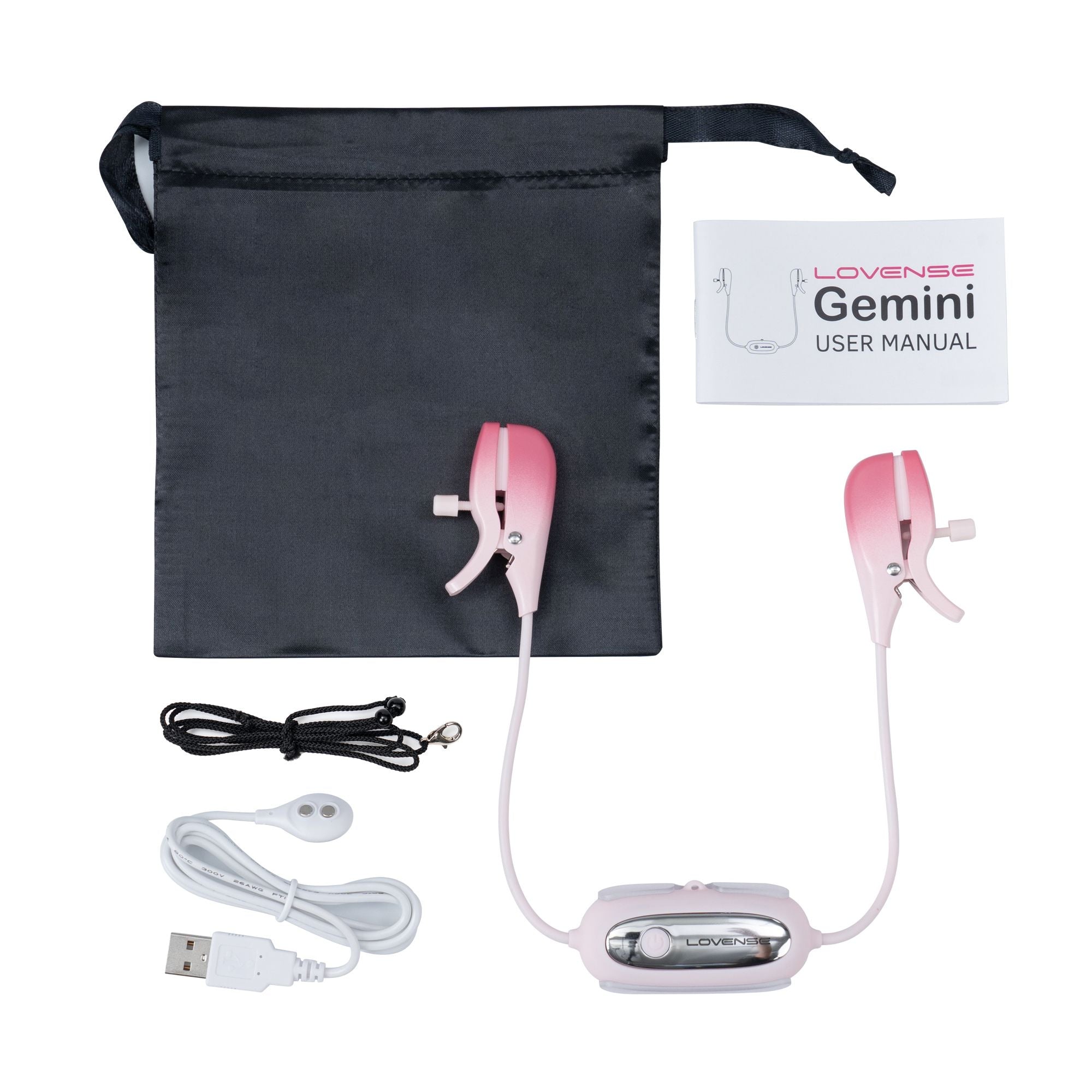 Lovense - Gemini Vibrerende Tepelklemmen App-gestuurd