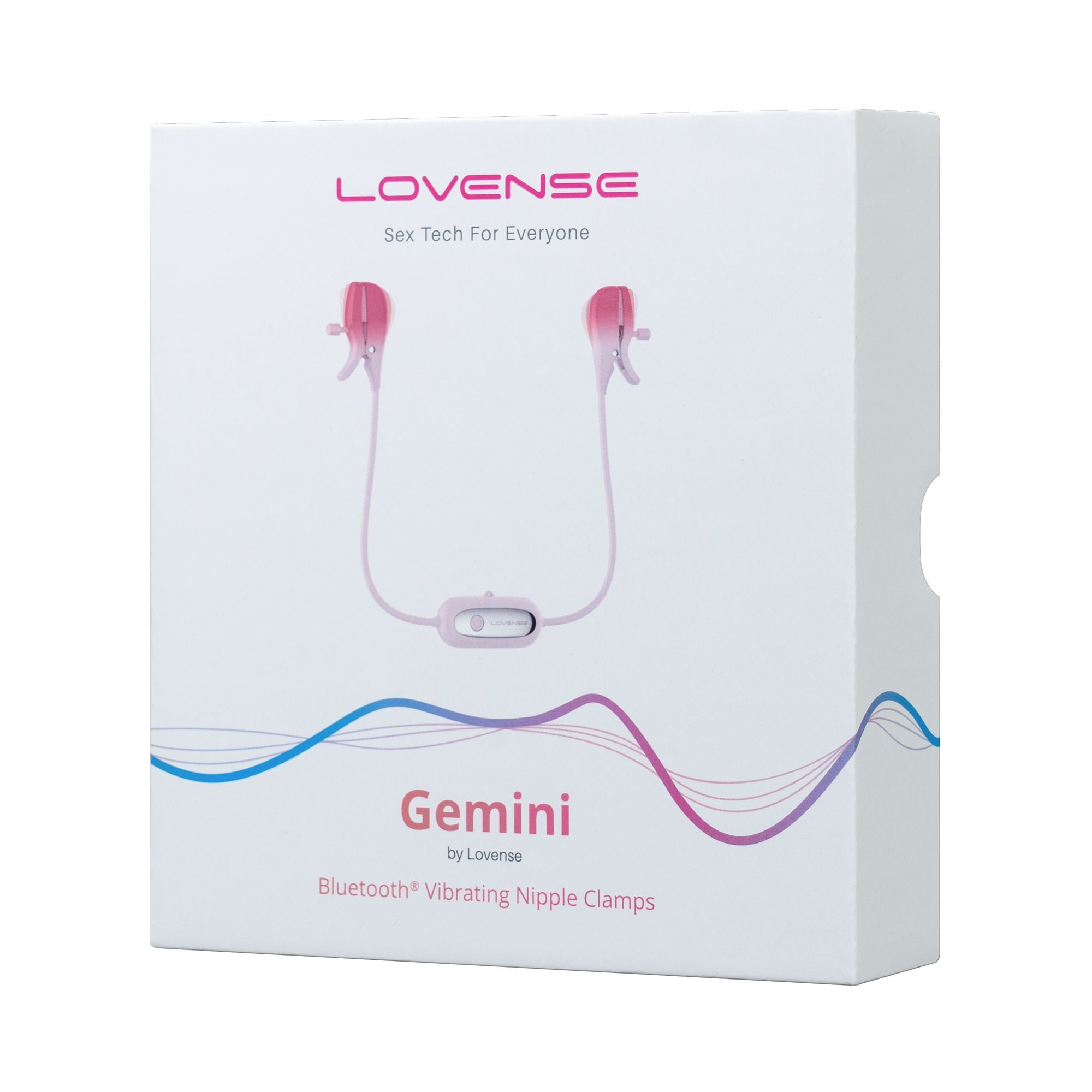 Lovense - Gemini Vibrerende Tepelklemmen App-gestuurd