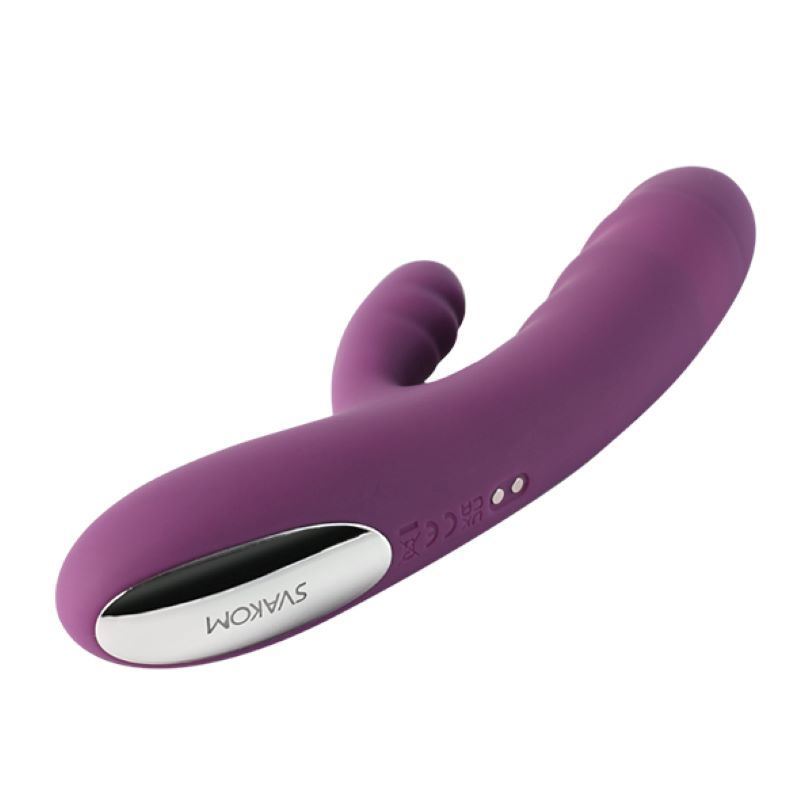 SVAKOM - Avery Krachtige Stotende Vibrator - Lila