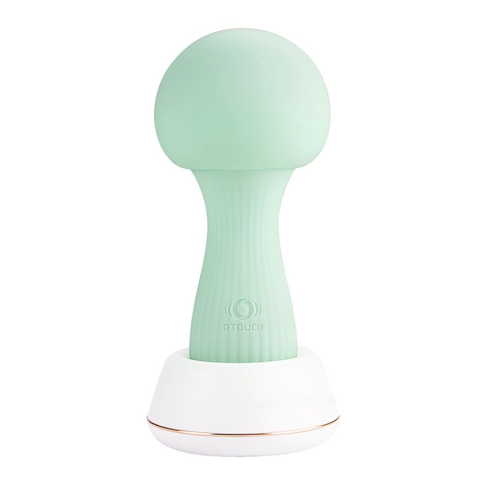 OTOUCH - Paddestoel Siliconen Wandvibrator - Blauwgroen