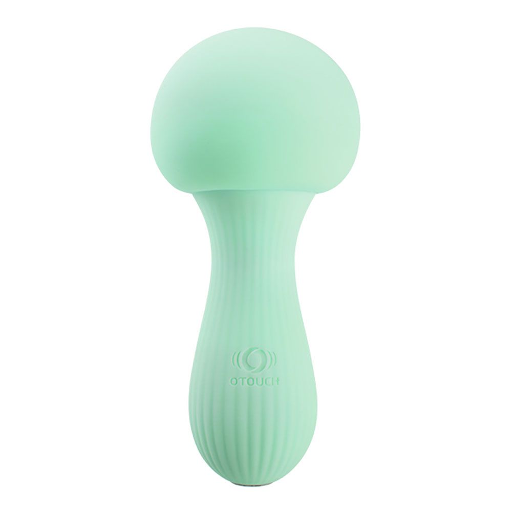 OTOUCH - Paddestoel Siliconen Wandvibrator - Blauwgroen