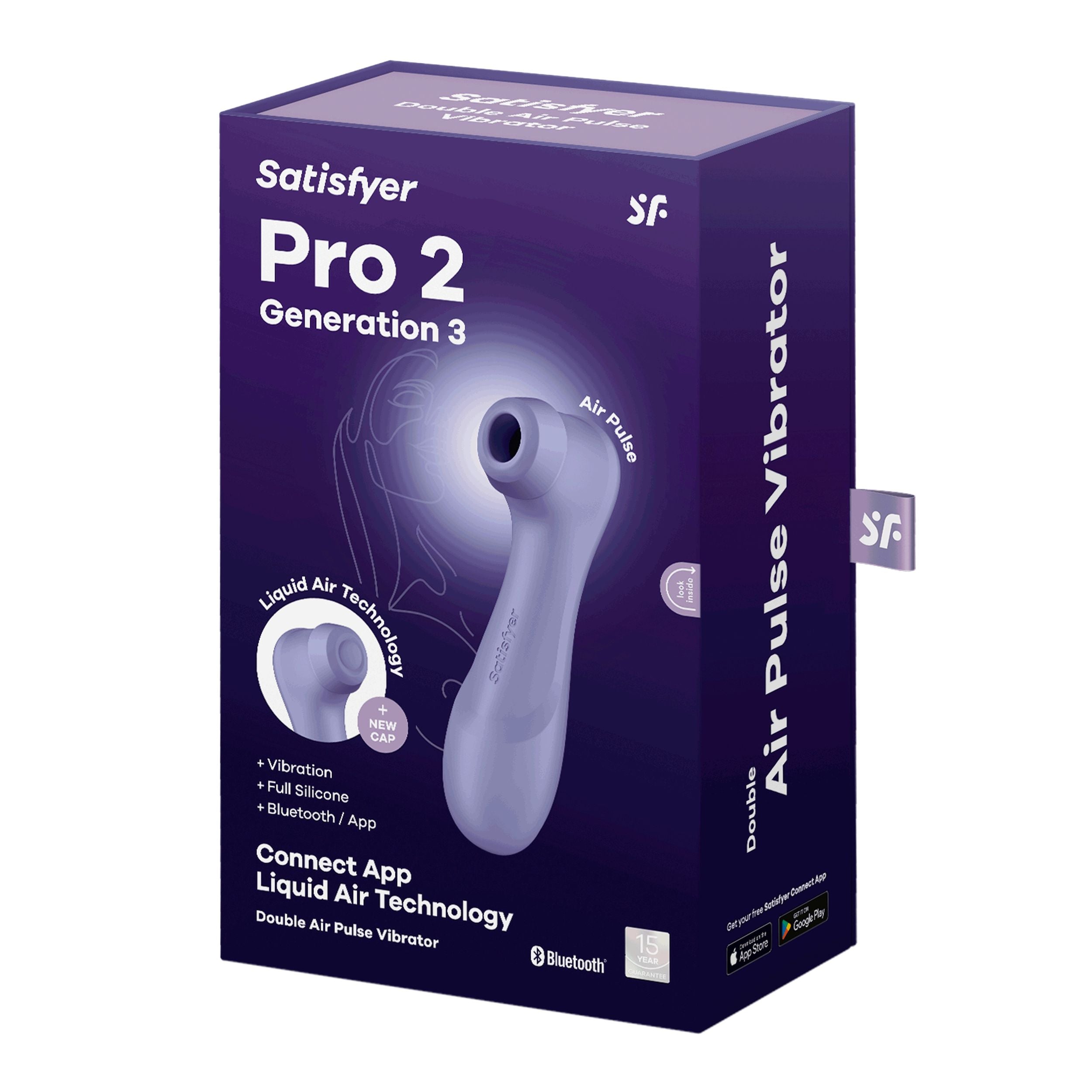 Satisfyer Pro 2 - Generatie 3 App-gestuurd - Lila