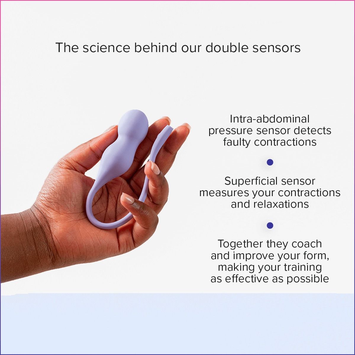 Perifit Care+ Dynamisch Kegel-oefenapparaat - Lila