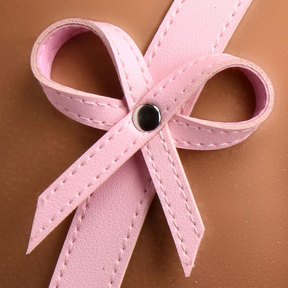 Bondageharnas met striken M/L - Roze
