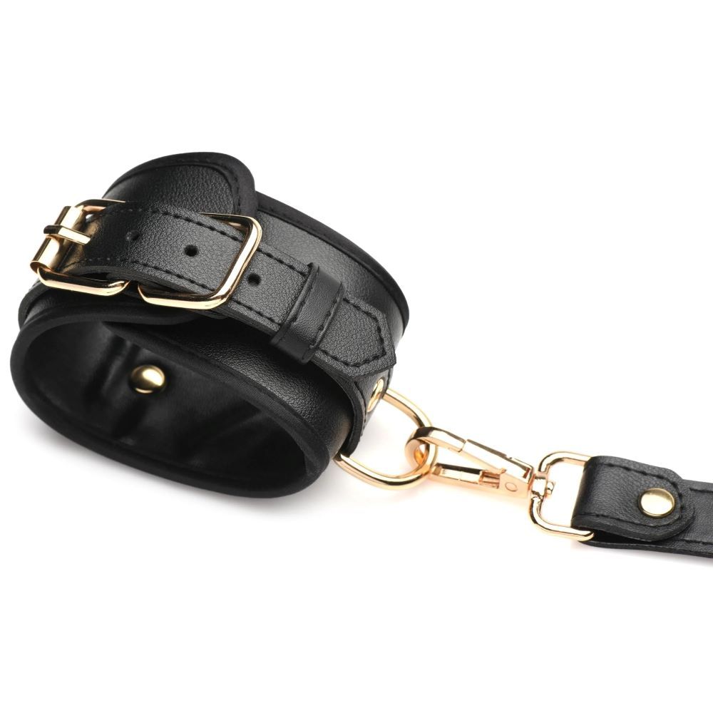Bondageharnas met striken XL/2XL - Zwart