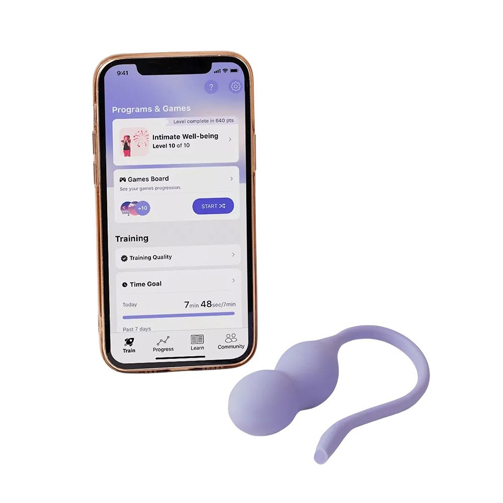 Perifit Care+ Dynamisch Kegel-oefenapparaat - Lila