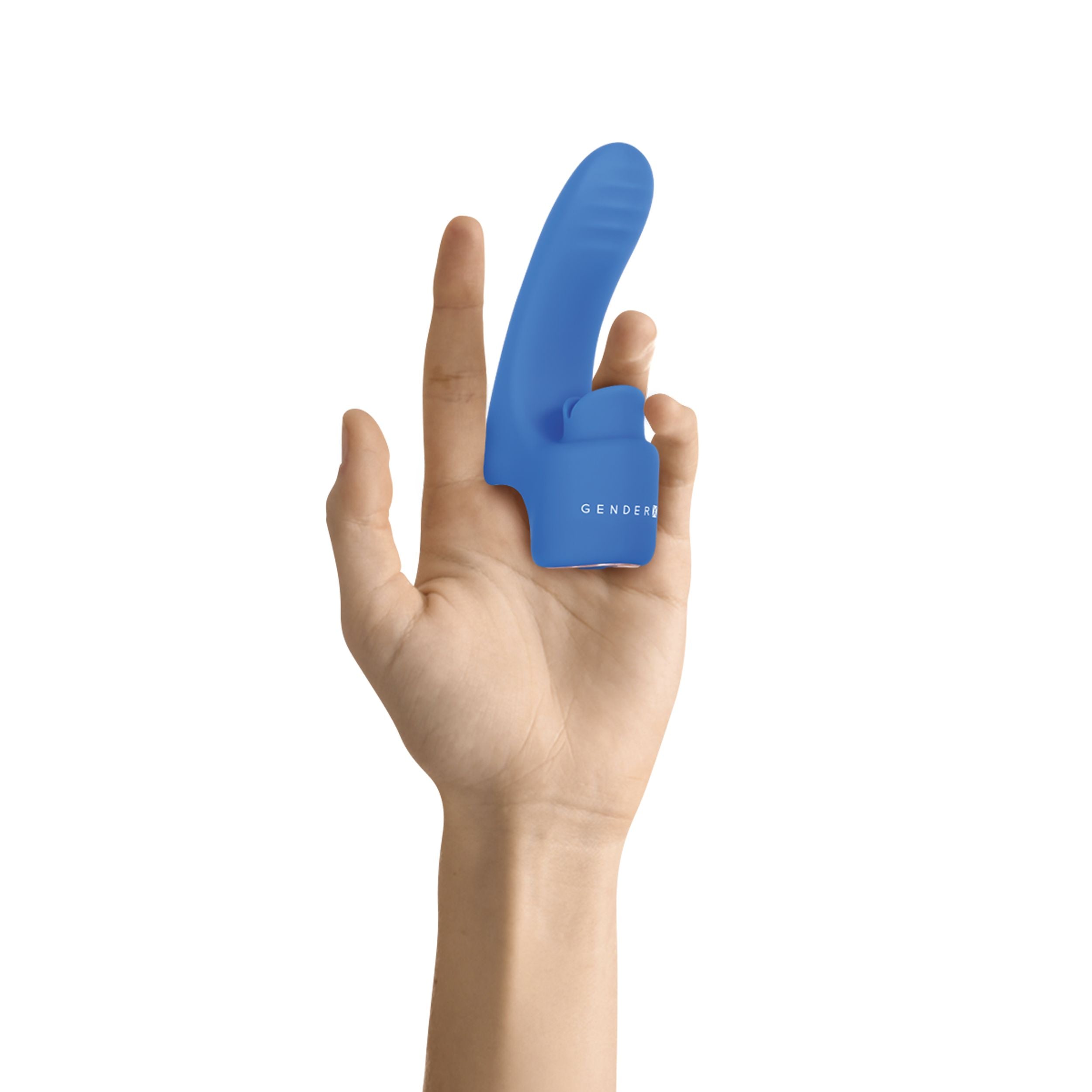 Evolved - Flick It Vingervibrator - Blauw