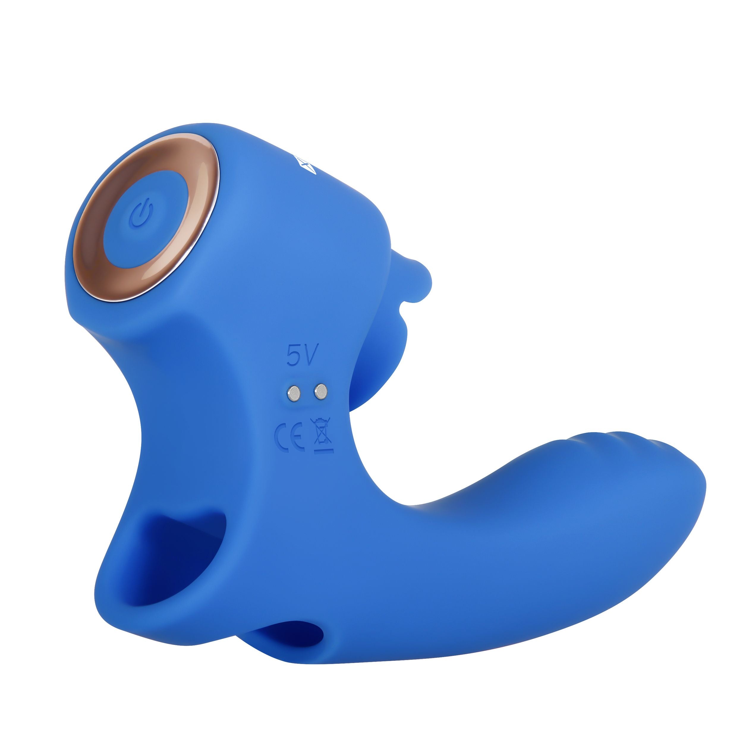 Evolved - Flick It Vingervibrator - Blauw