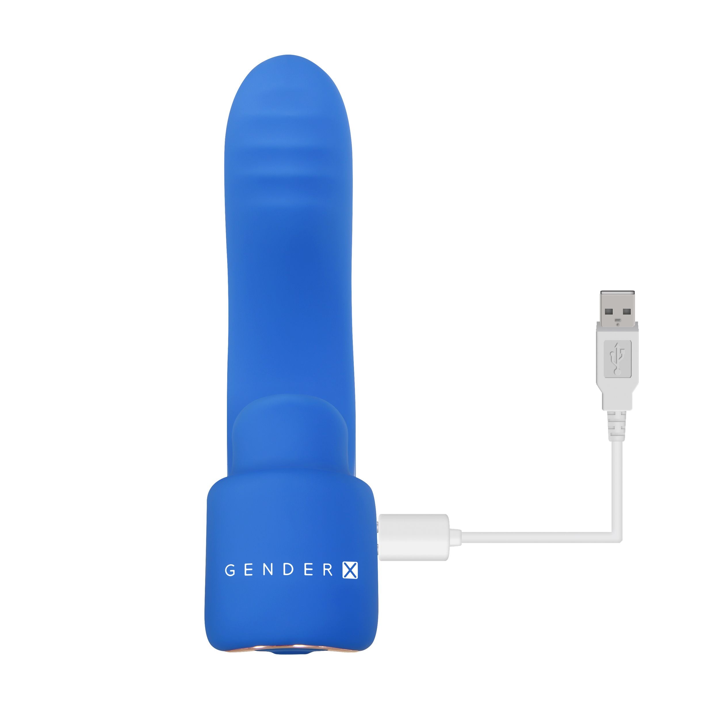Evolved - Flick It Vingervibrator - Blauw